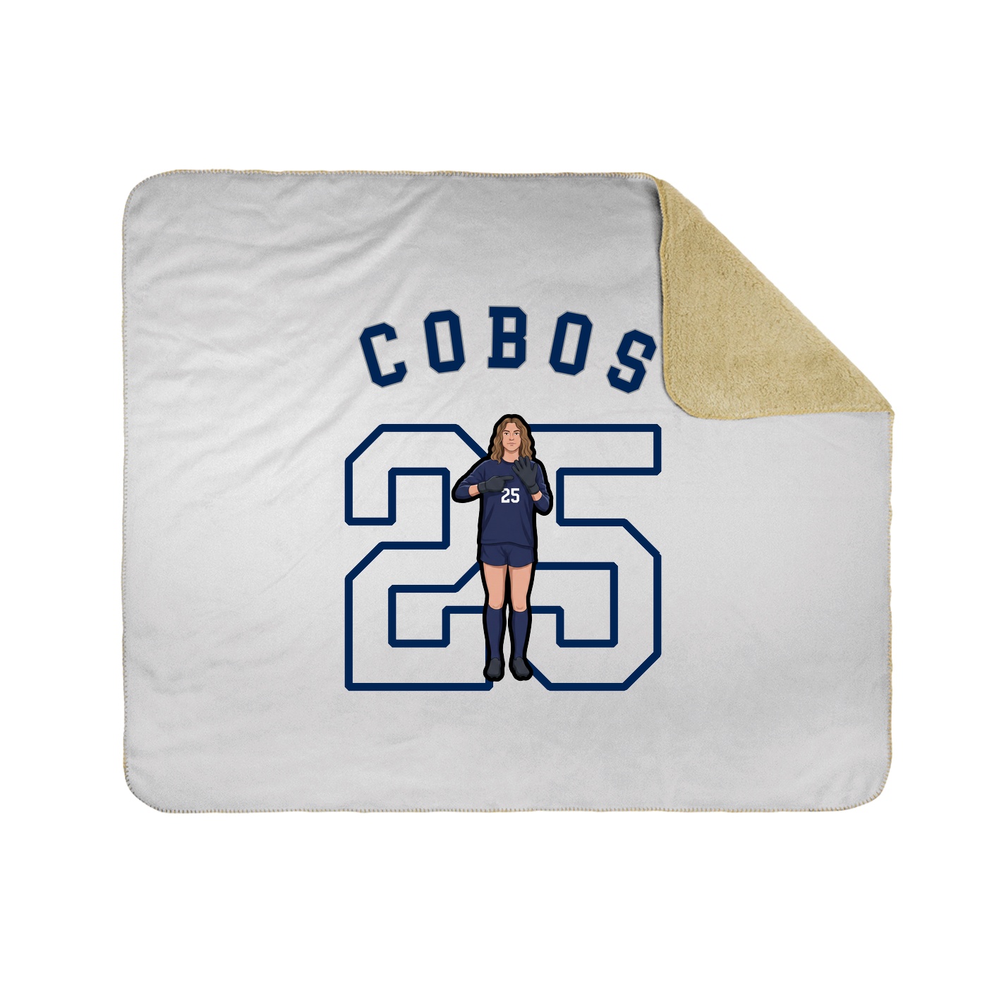 Throw Blanket — Shirsey Arch in White