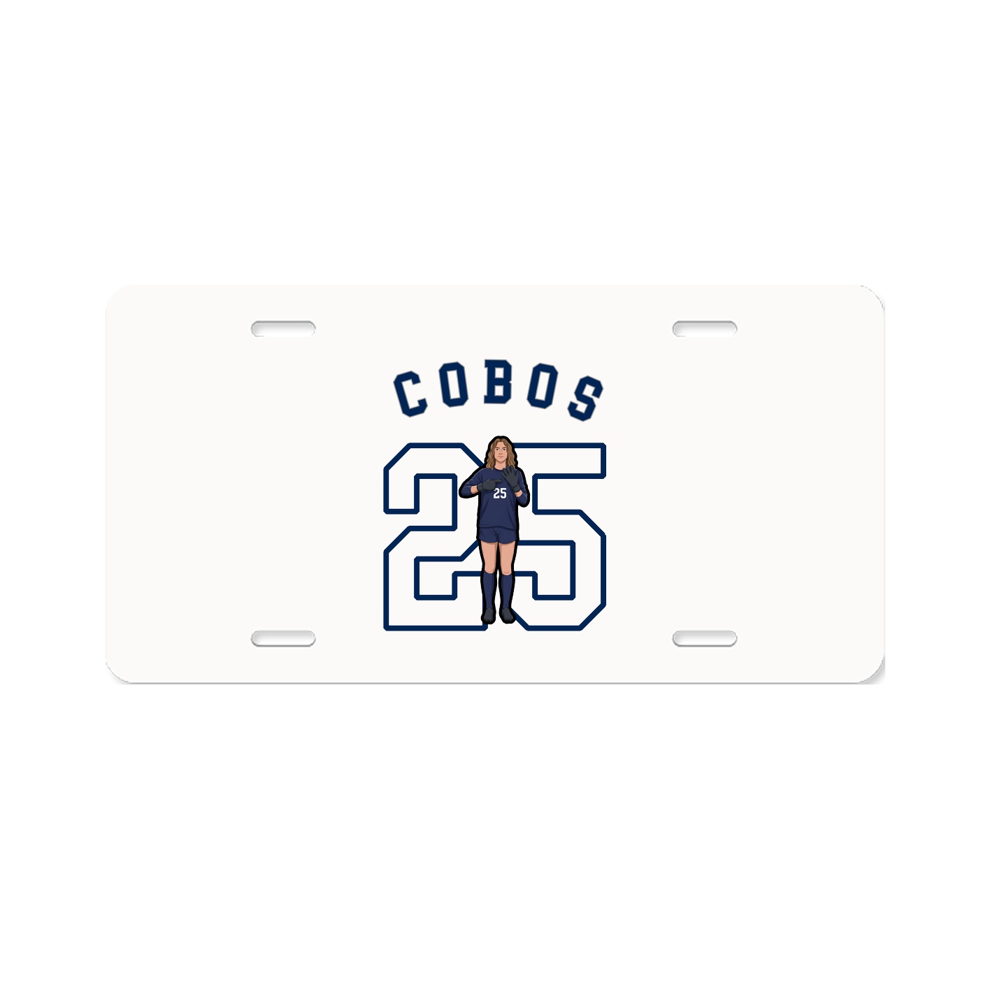 License Plate — Shirsey Arch in Classic