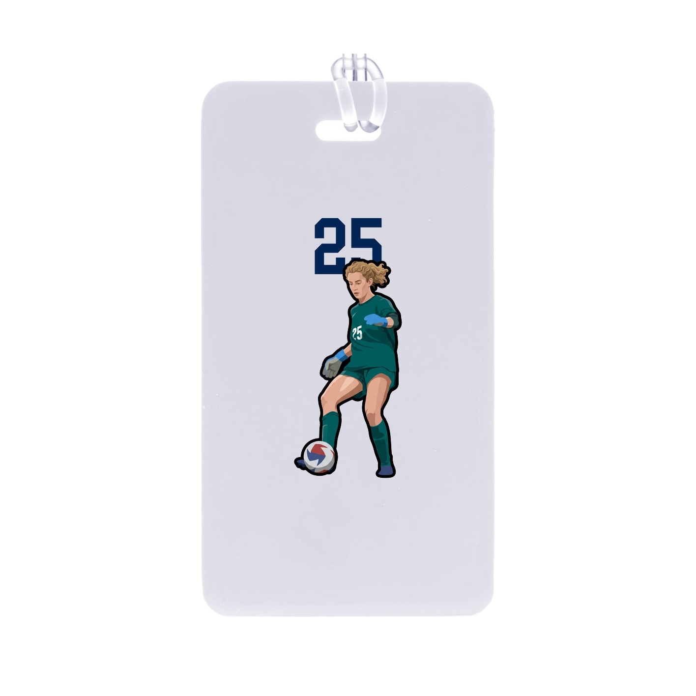 Bag Tag — Number Top in Classic