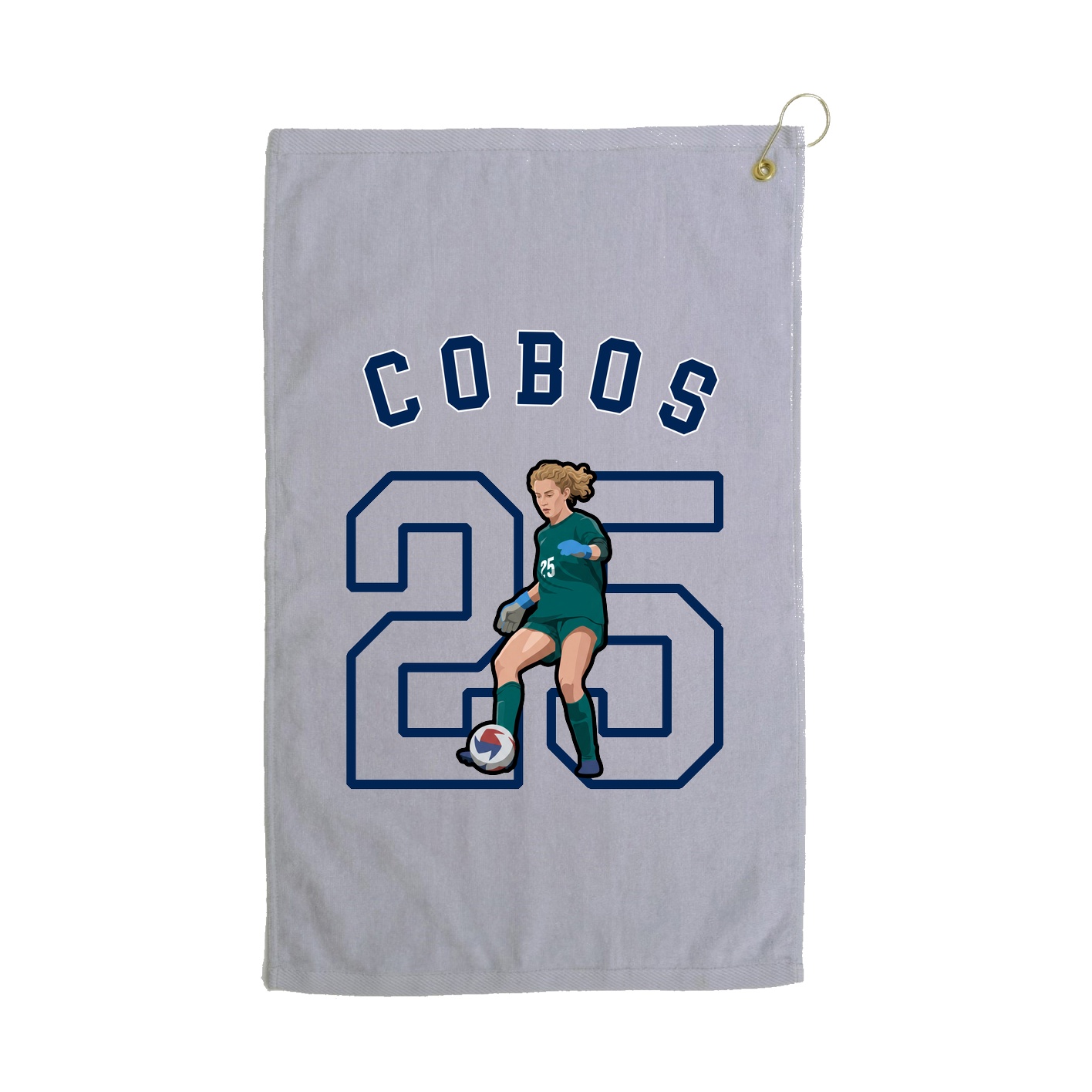 Golf Towel — Shirsey Arch in Grey