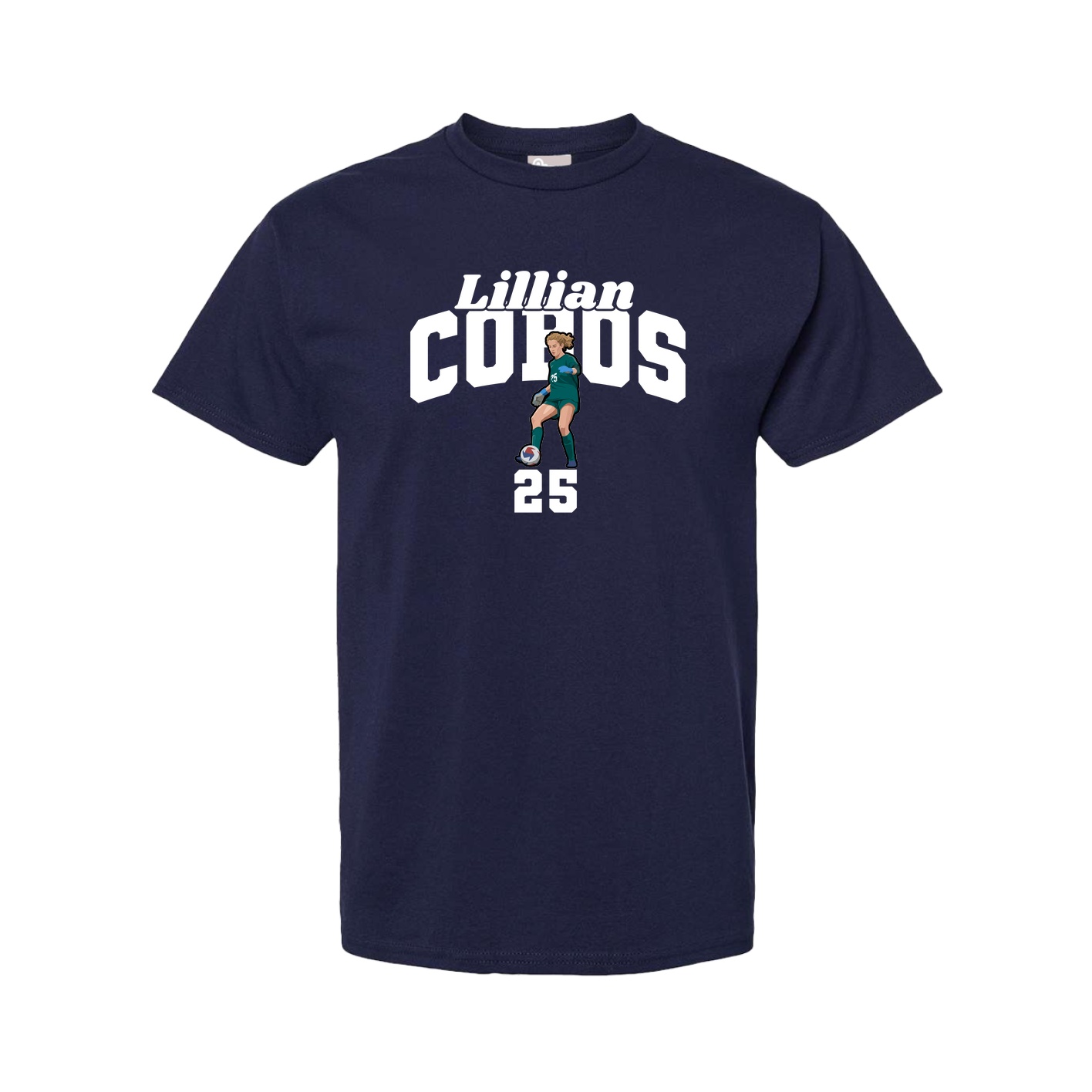 Tee — Signature Arch in Navy
