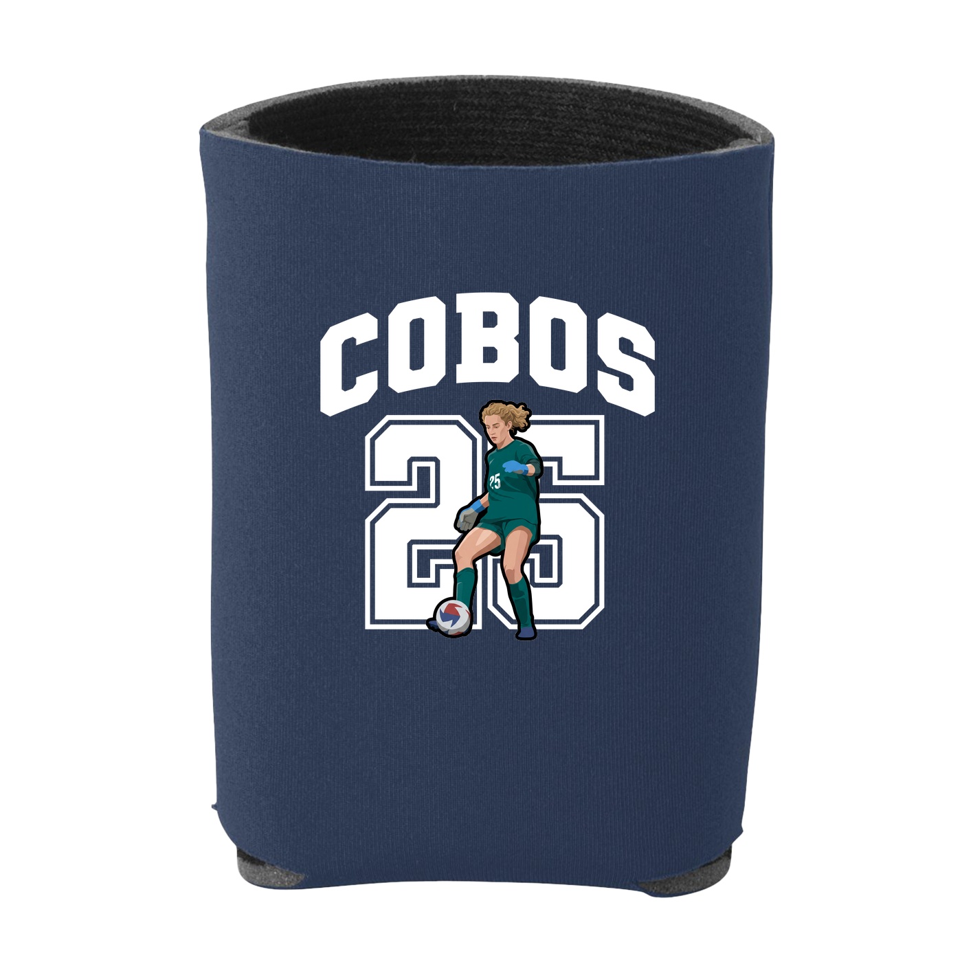 Can Holder — Number in Navy