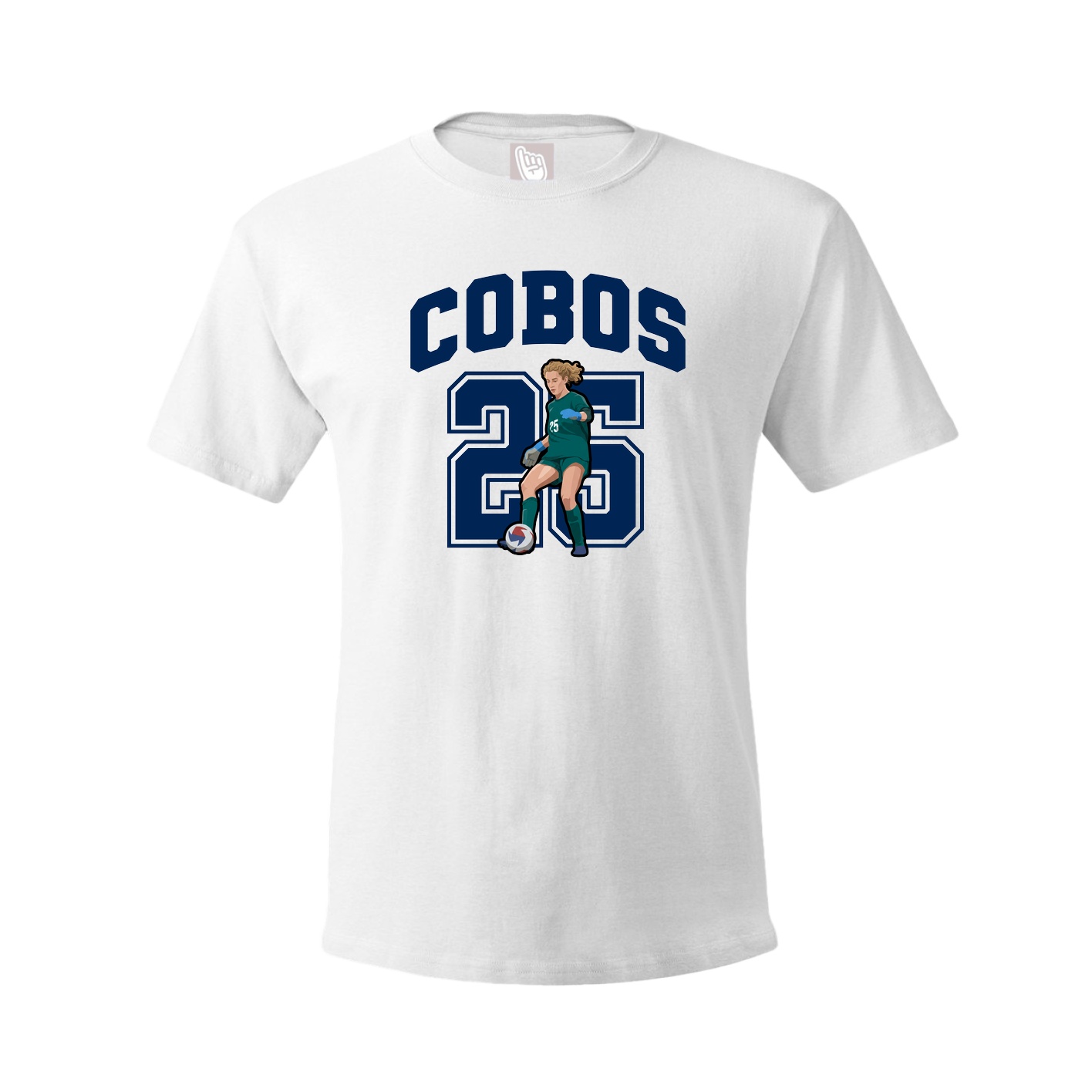 Tee — Number in White
