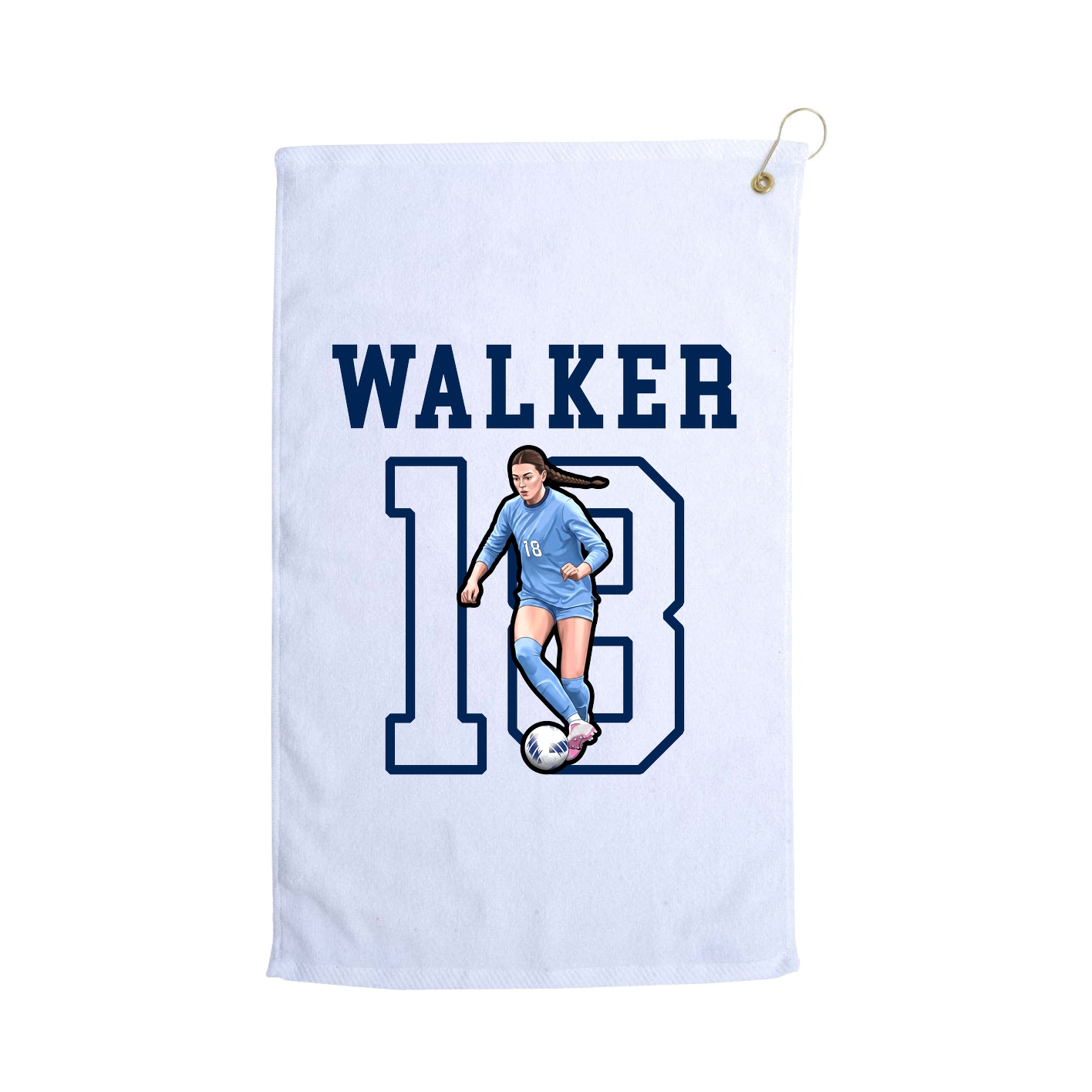 Golf Towel — Shirsey in White
