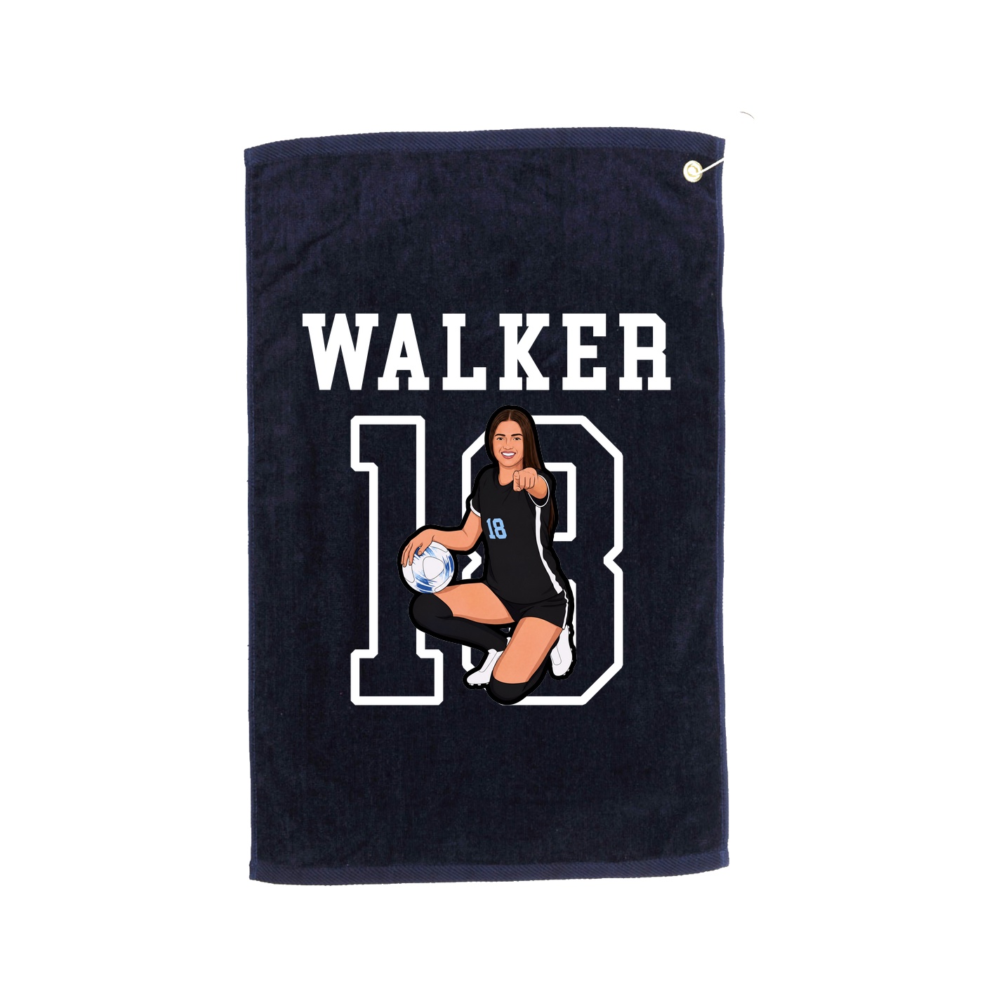 Golf Towel — Shirsey in Navy