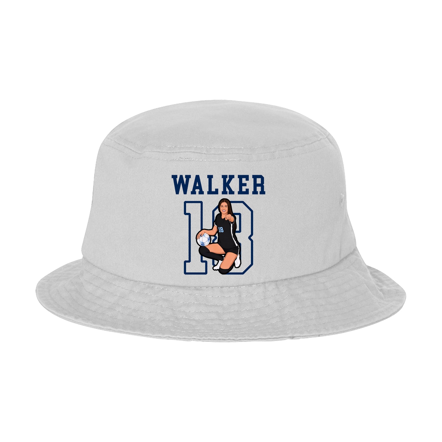 Bucket Cap — Shirsey in White