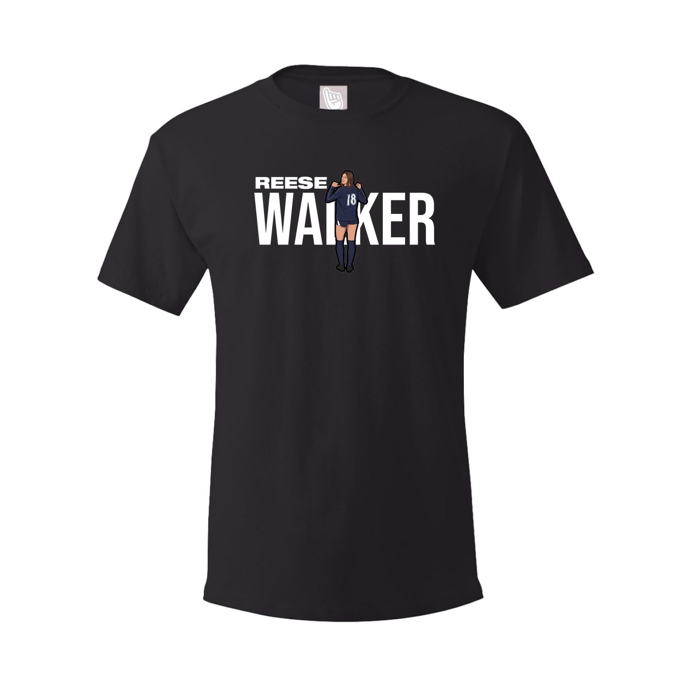 Youth Tee — Player Name in Black