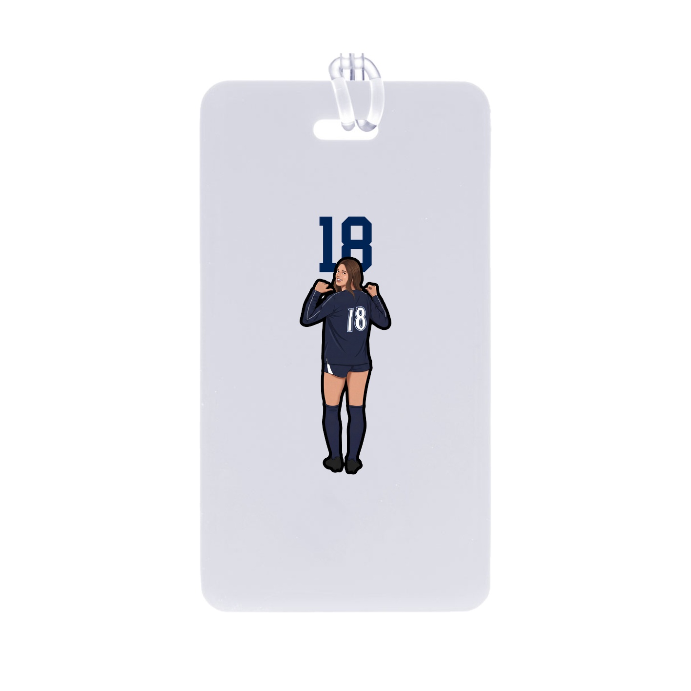 Bag Tag — Number Top in Classic