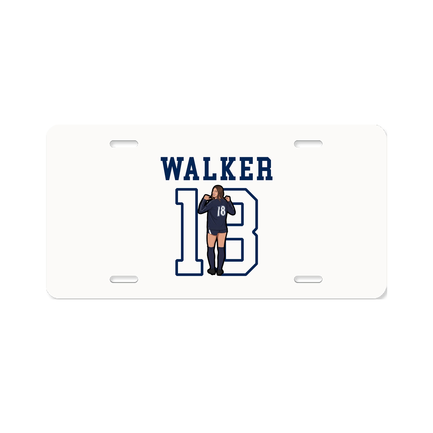 License Plate — Shirsey in Classic