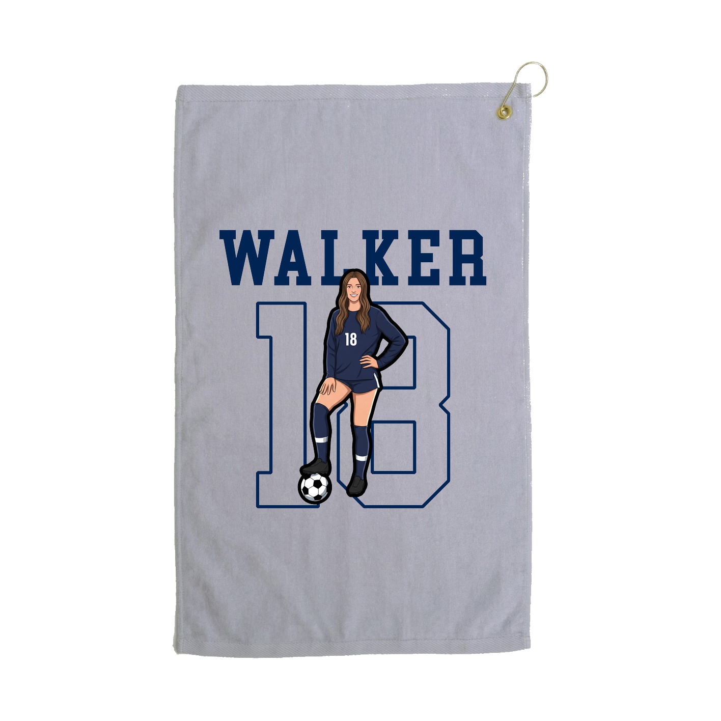 Golf Towel — Shirsey in Grey