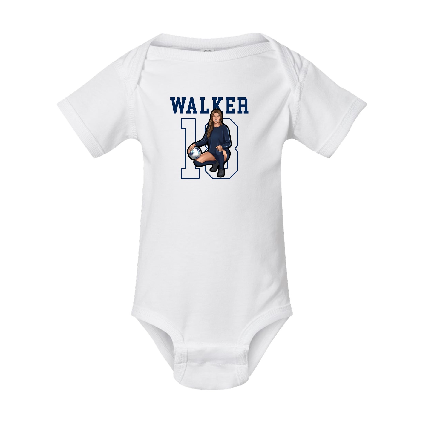 Baby Onesie — Shirsey in White