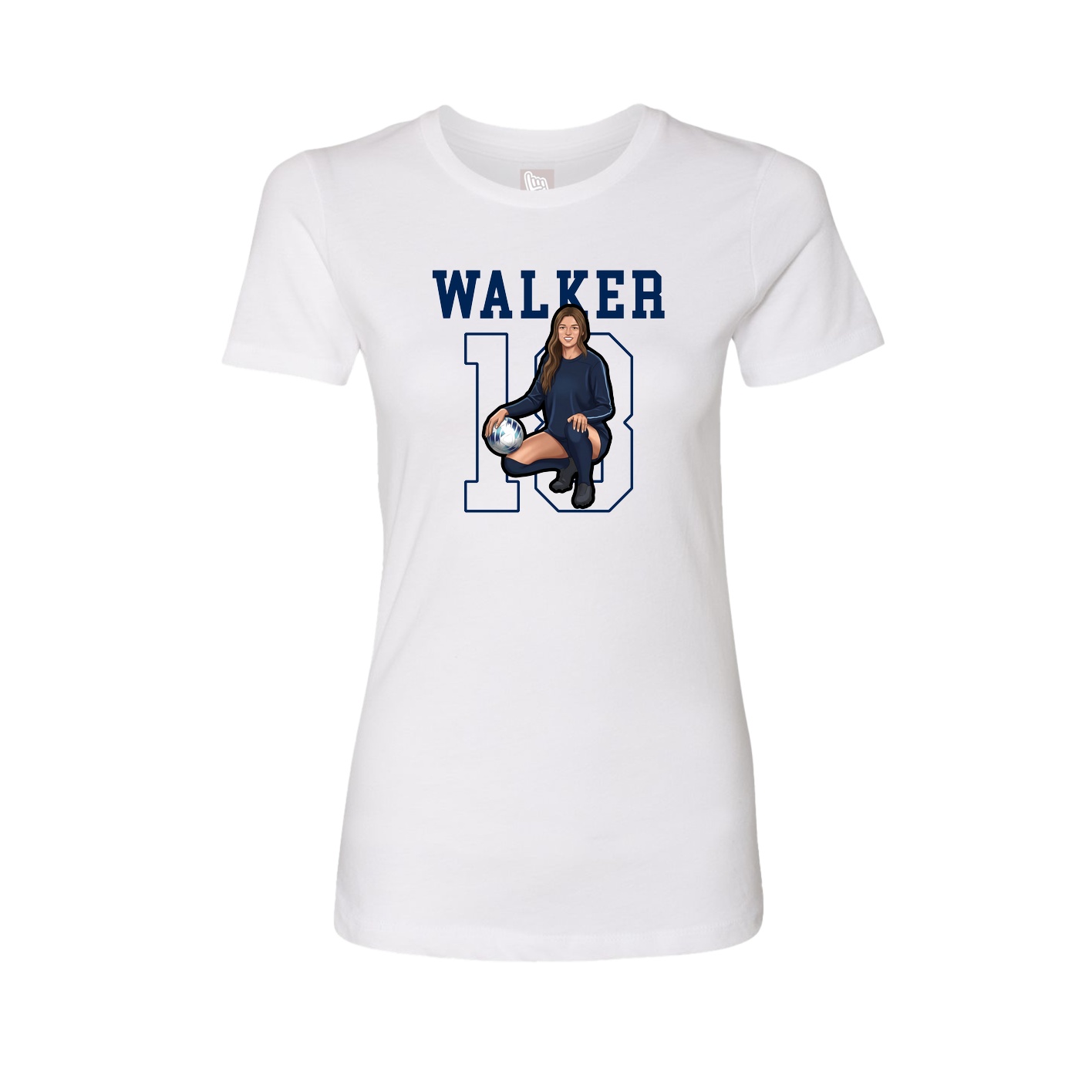 Fitted Women's Tee — Shirsey in White