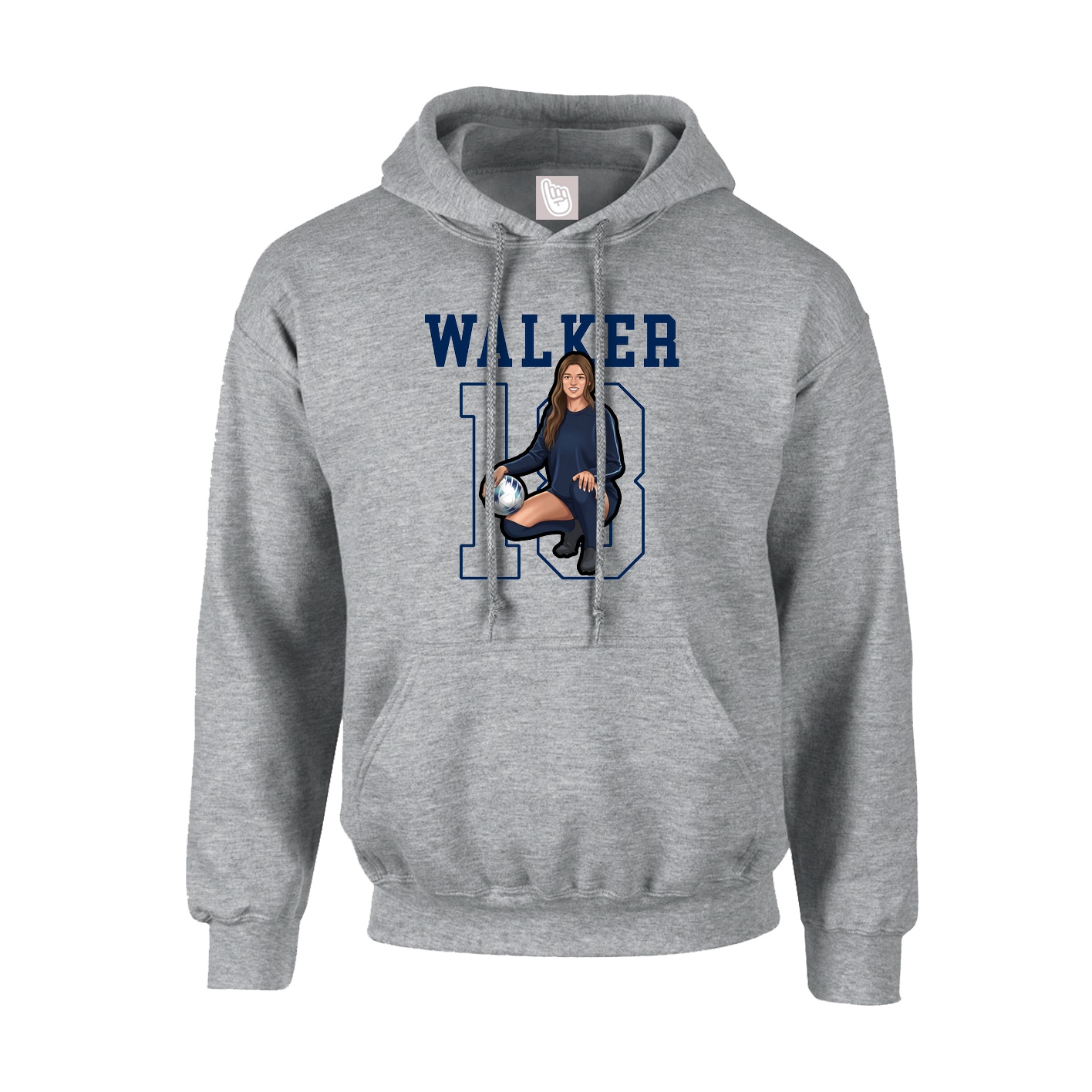 Youth Hoodie — Shirsey in Grey