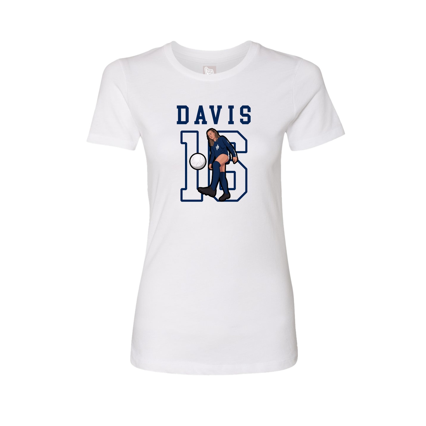 Fitted Women's Tee — Shirsey in White