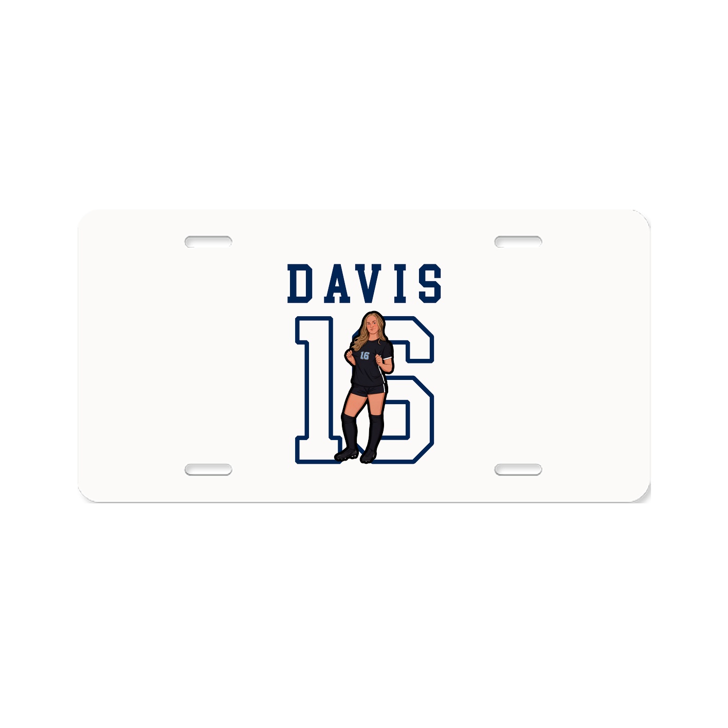 License Plate — Shirsey in Classic