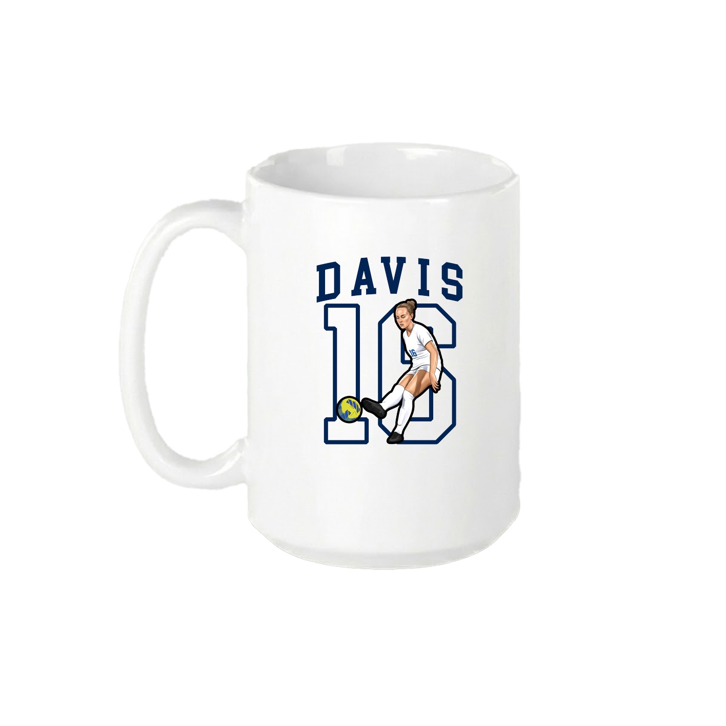 15oz Coffee Mug — Shirsey in White