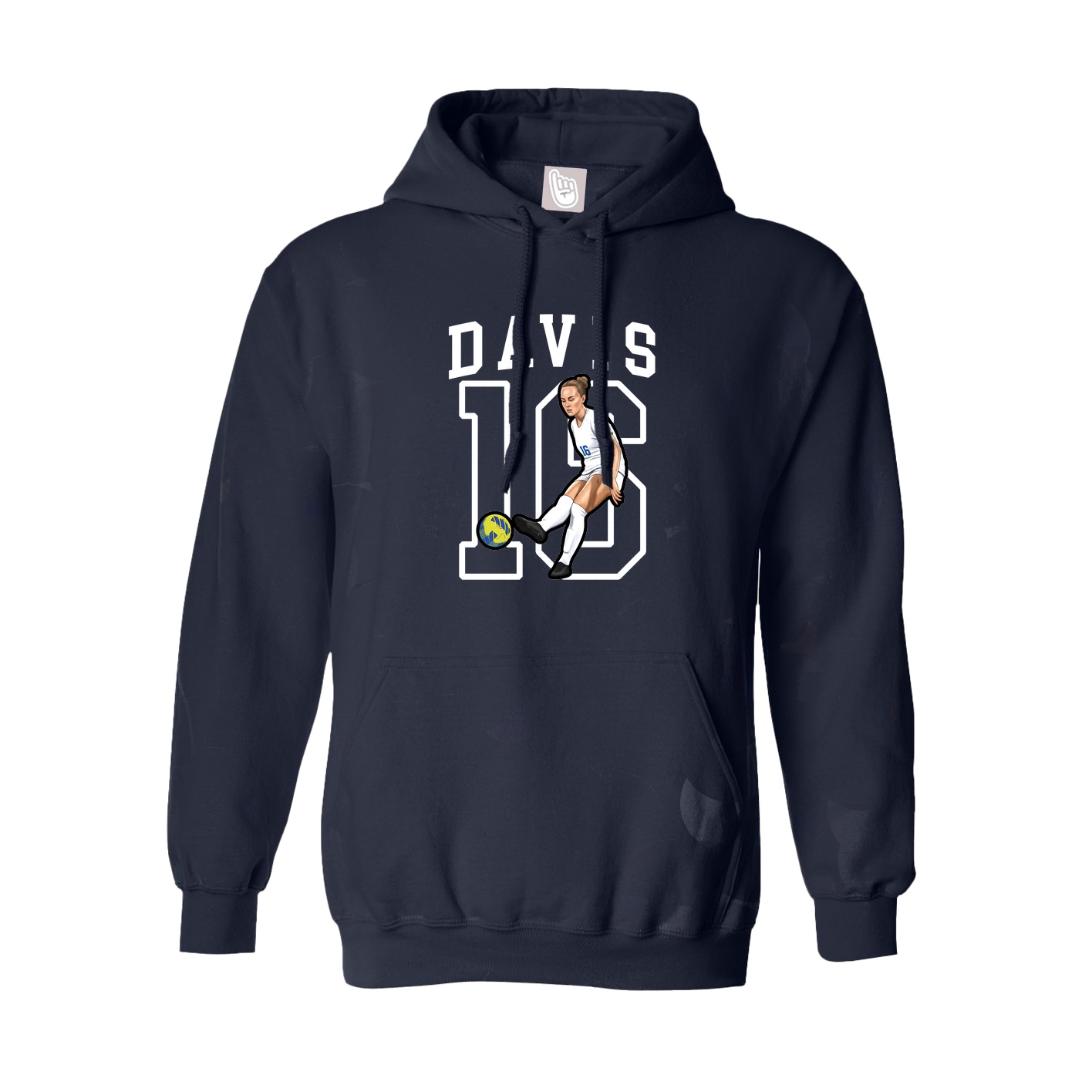 Youth Hoodie — Shirsey in Navy