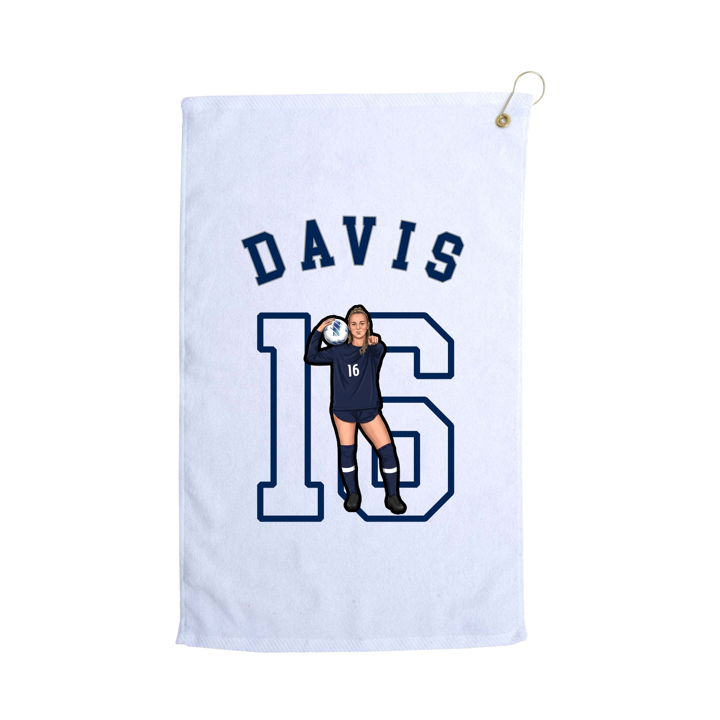 Terry Velour Golf Towel