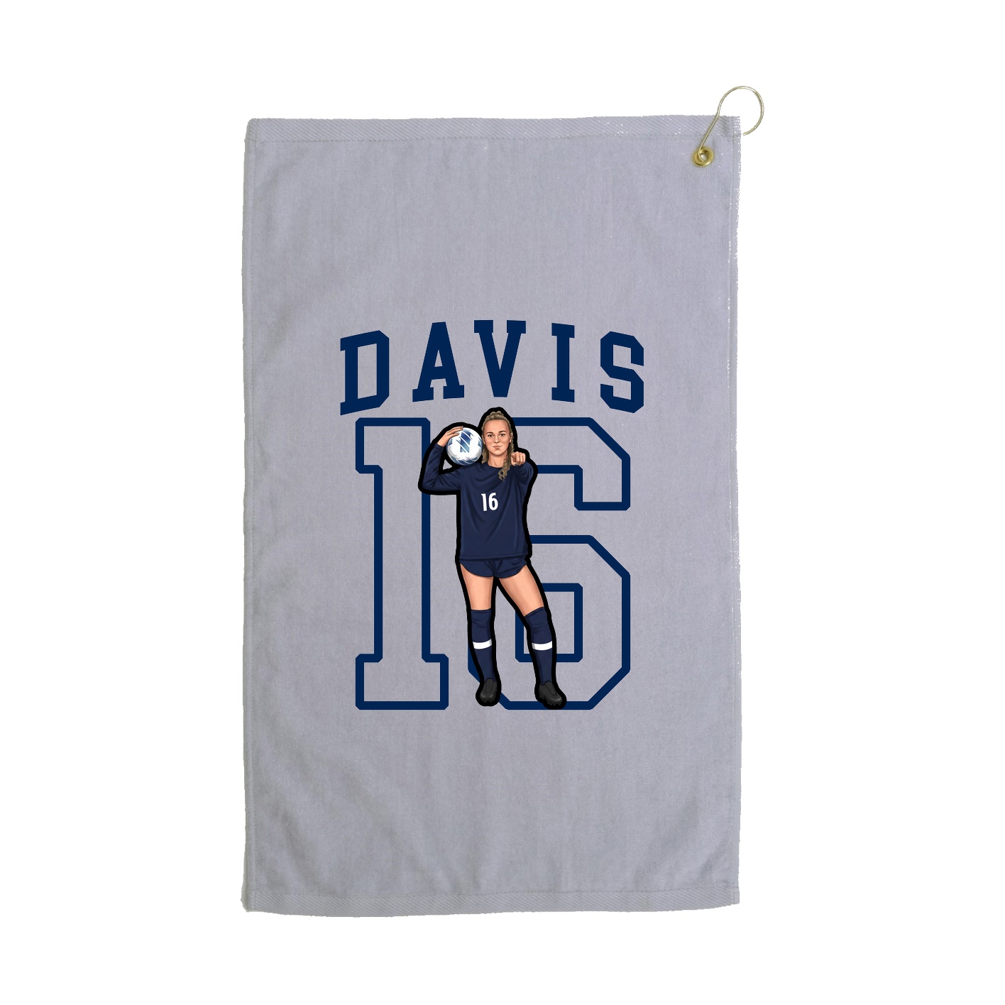 Golf Towel — Shirsey in Grey