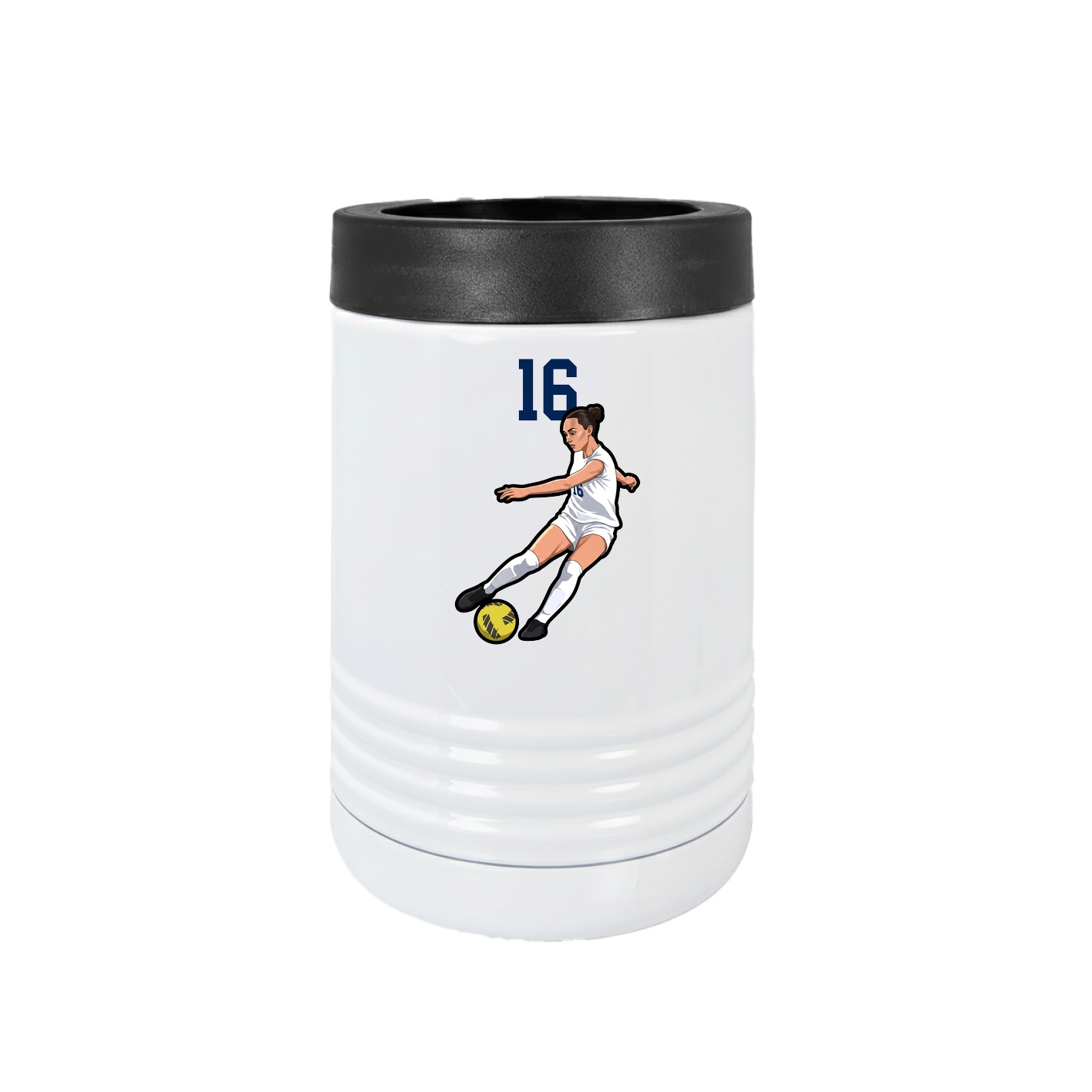 Beverage Holder — Number Top in White