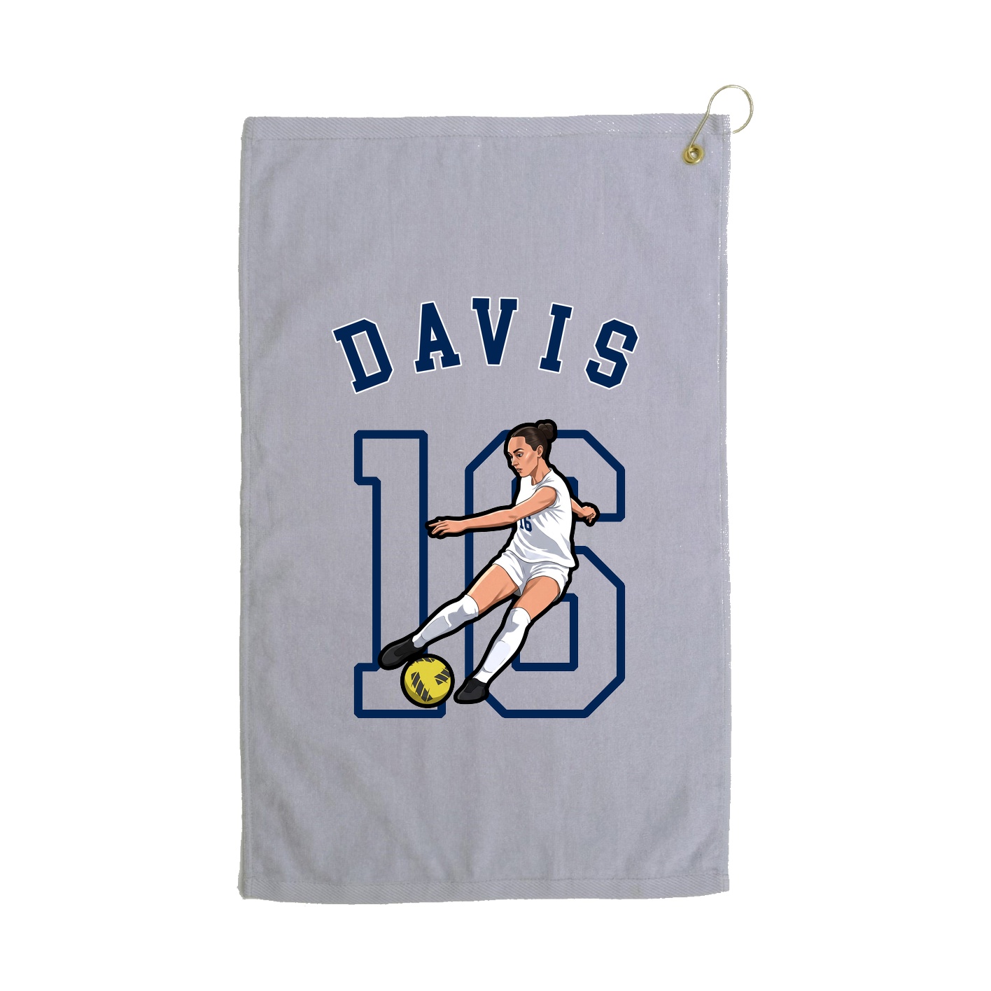 Golf Towel — Shirsey Arch in Grey