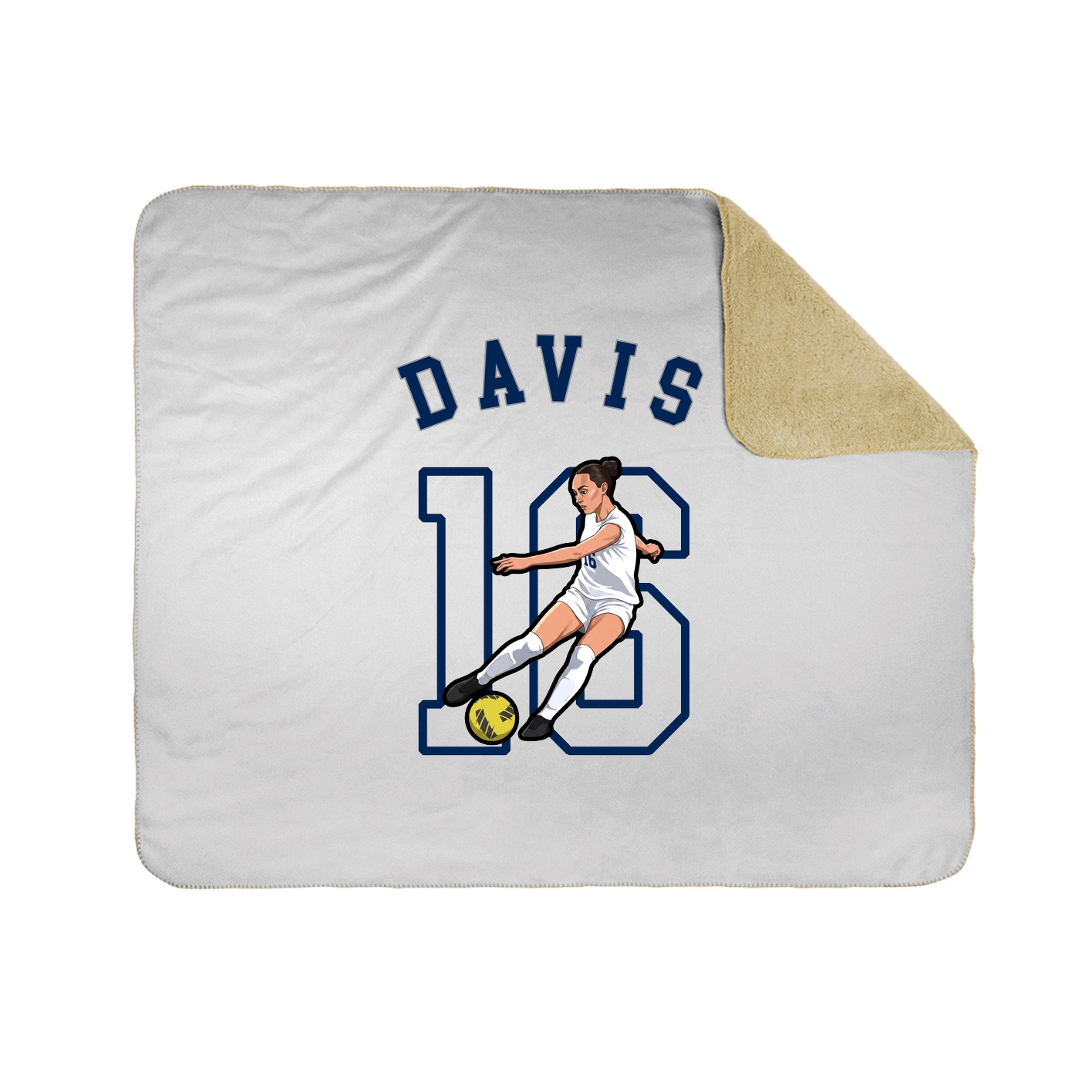 Throw Blanket — Shirsey Arch in White