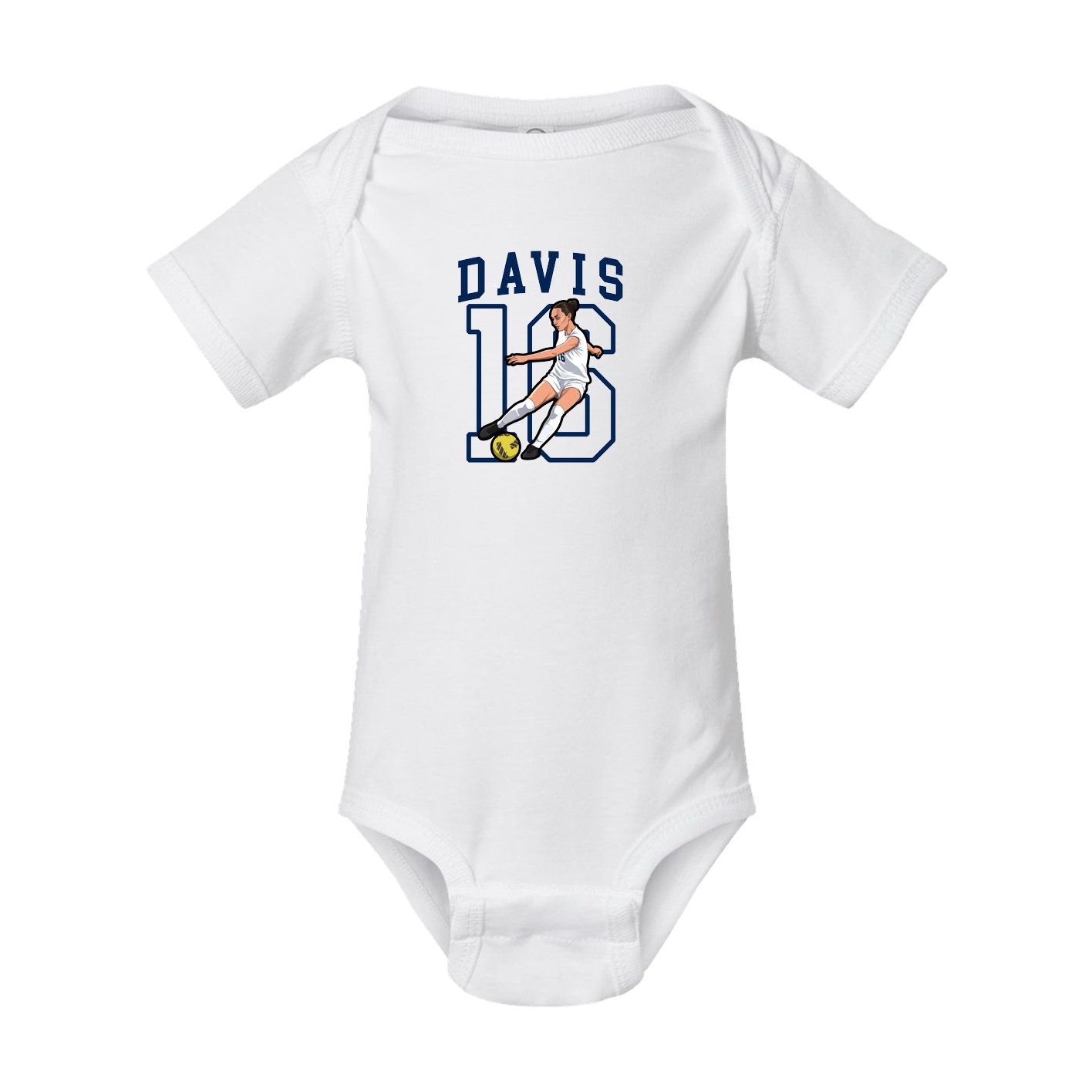 Baby Onesie — Shirsey in White
