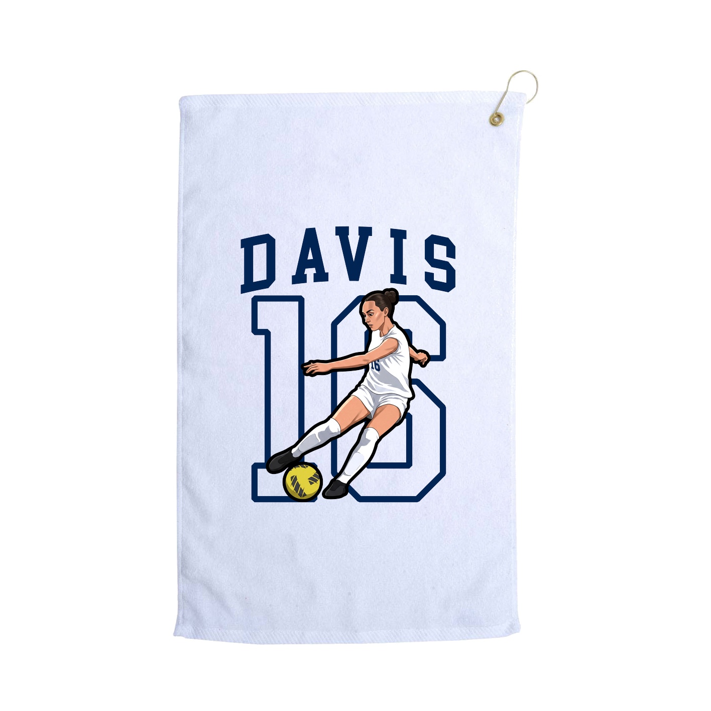 Golf Towel — Shirsey in White