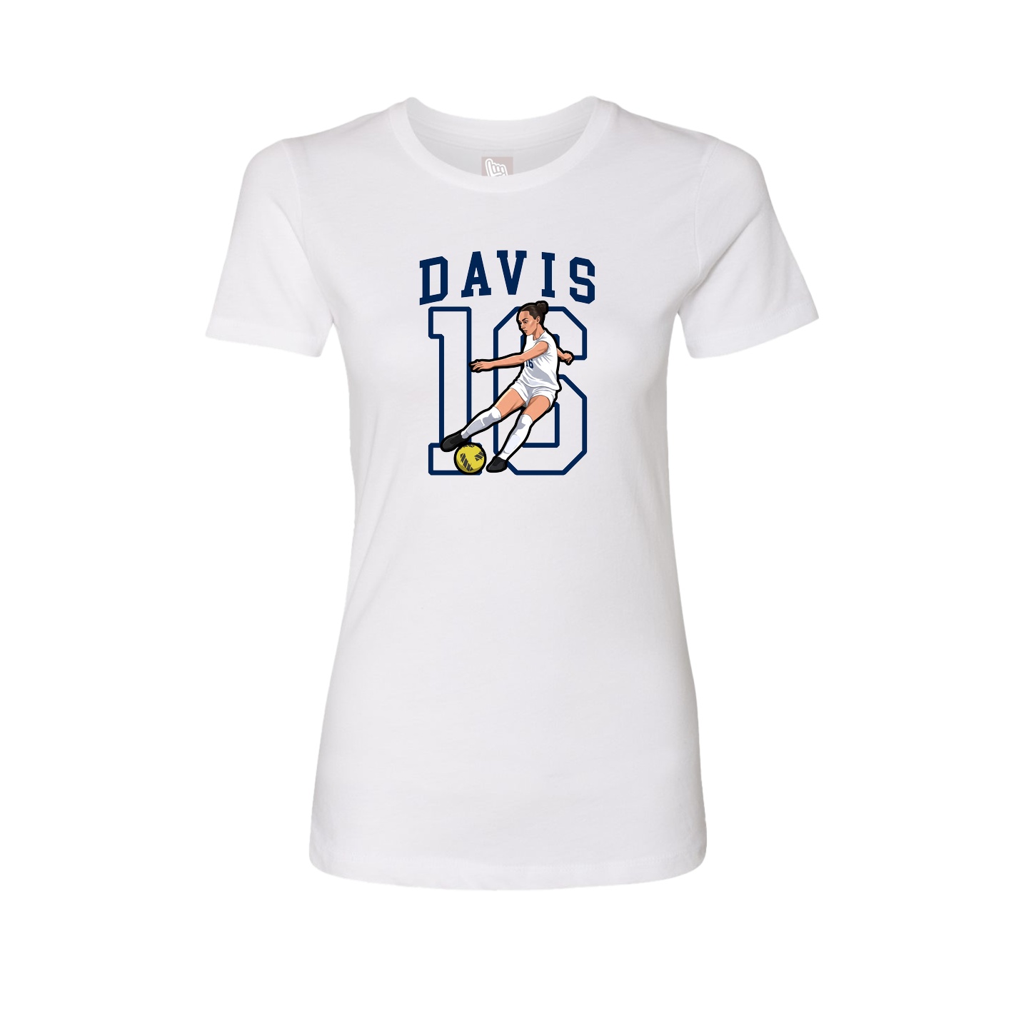Fitted Women's Tee — Shirsey in White