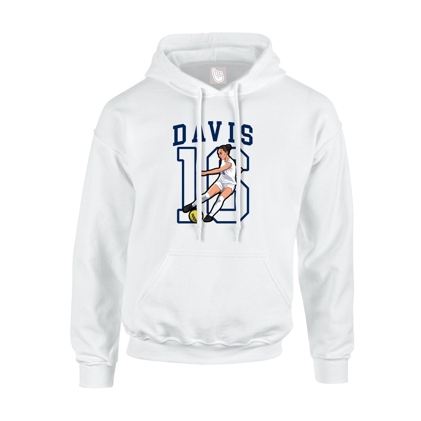 Youth Hoodie — Shirsey in White