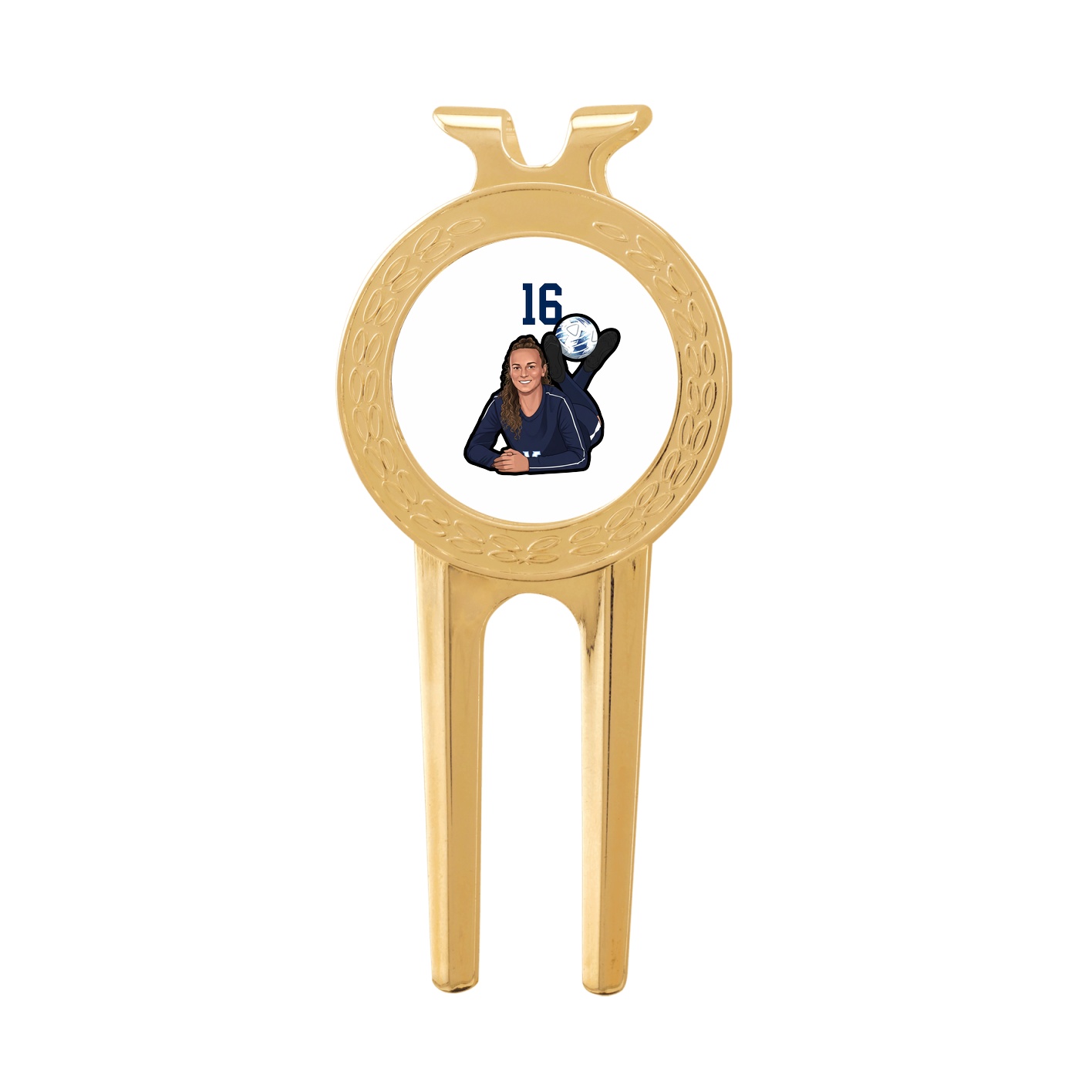 Divot Tool with Ball Marker — Number Top in Classic