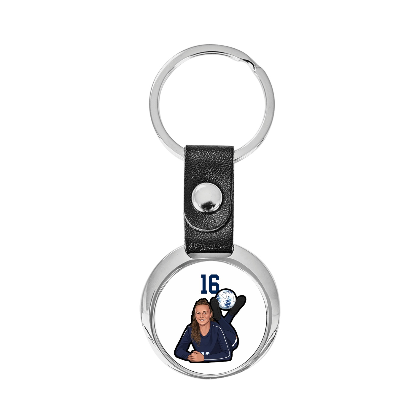 Key Chain — Number Top in Classic