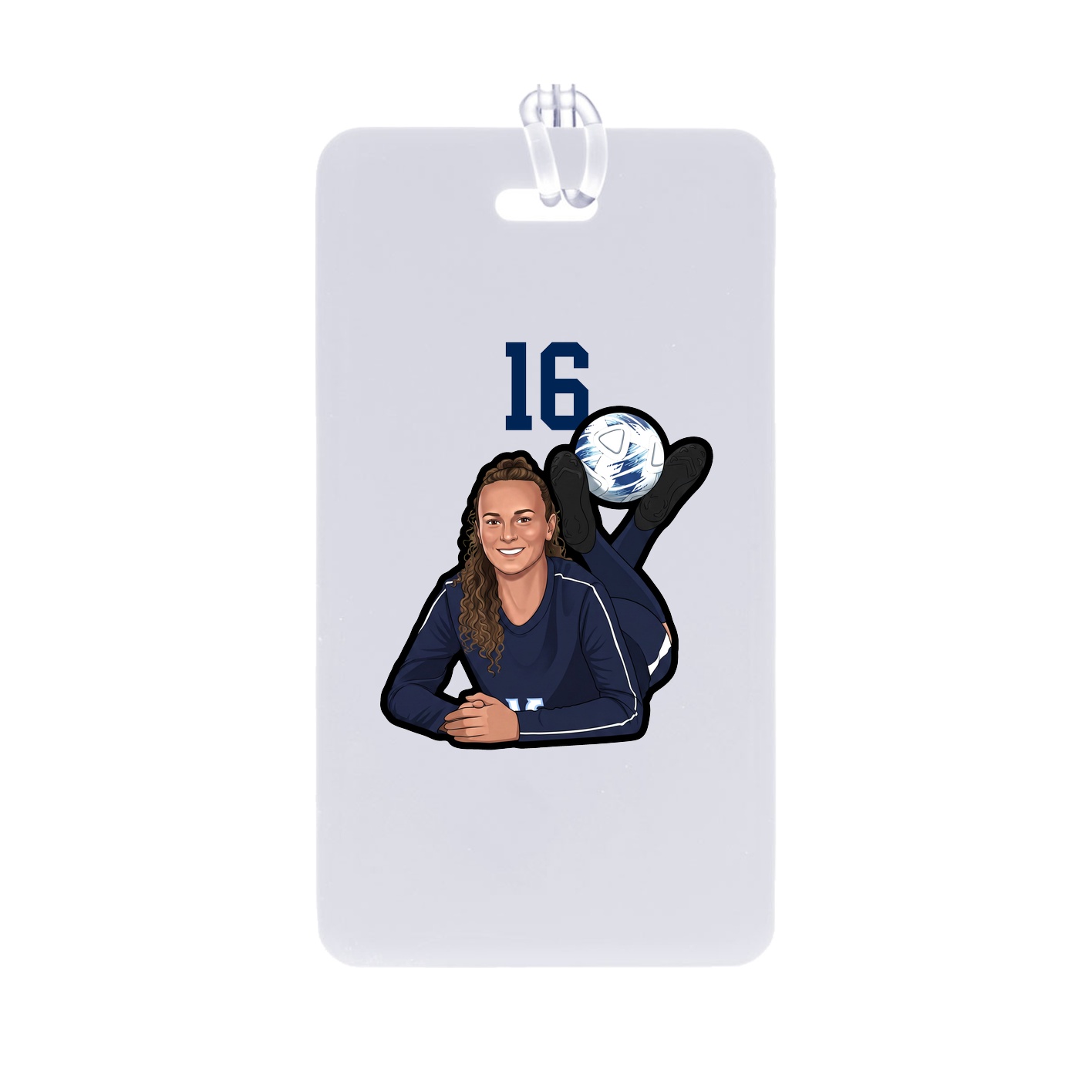 Bag Tag — Number Top in Classic