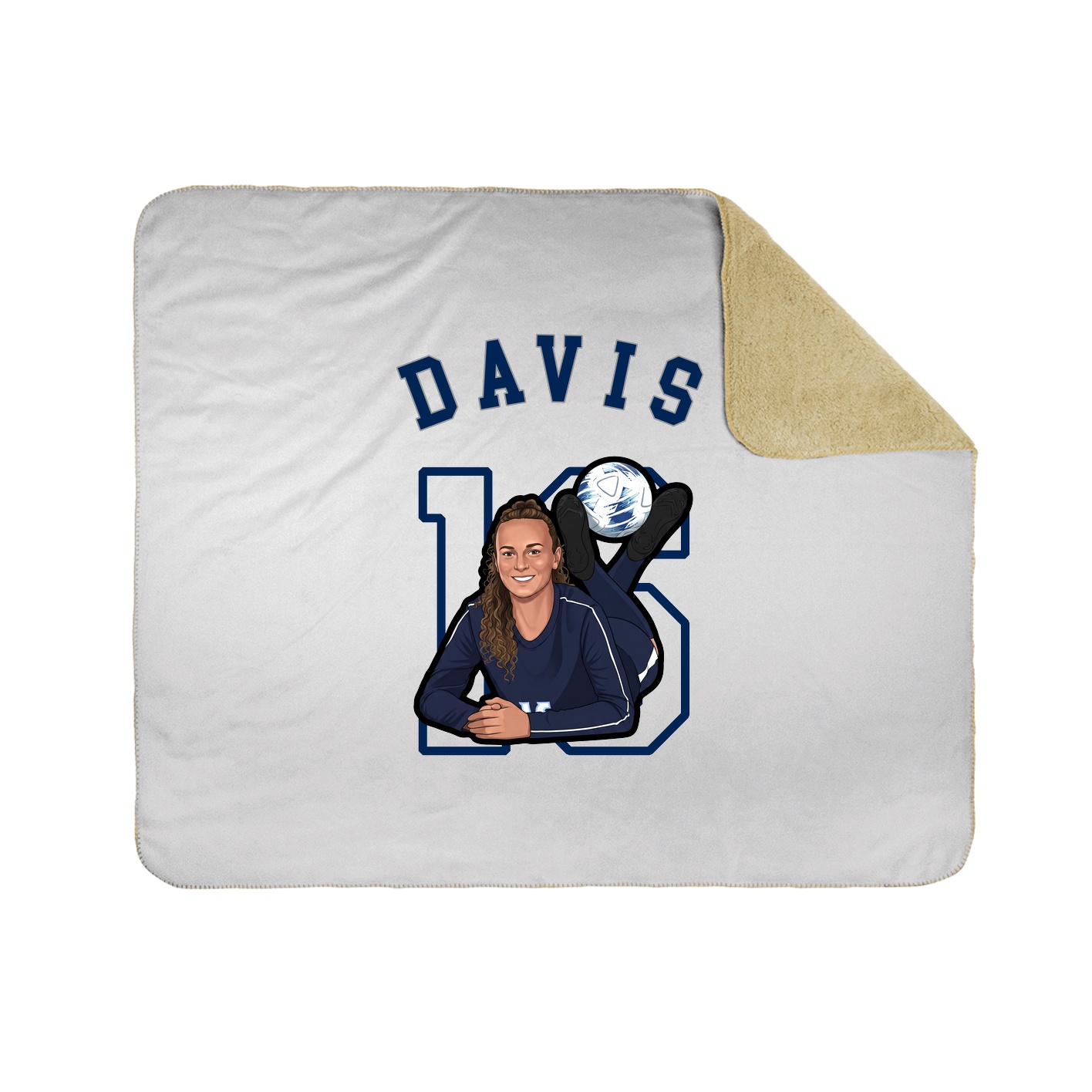 Throw Blanket — Shirsey Arch in White