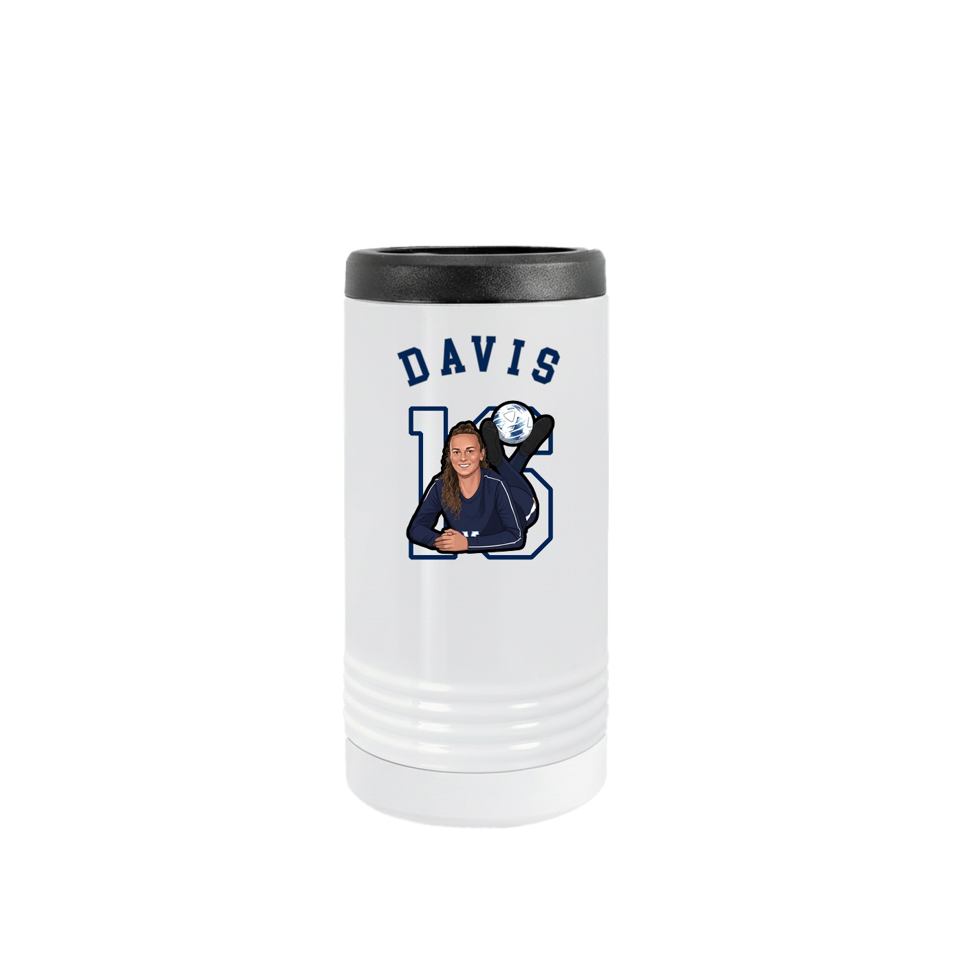Slim Beverage Holder — Shirsey Arch in White