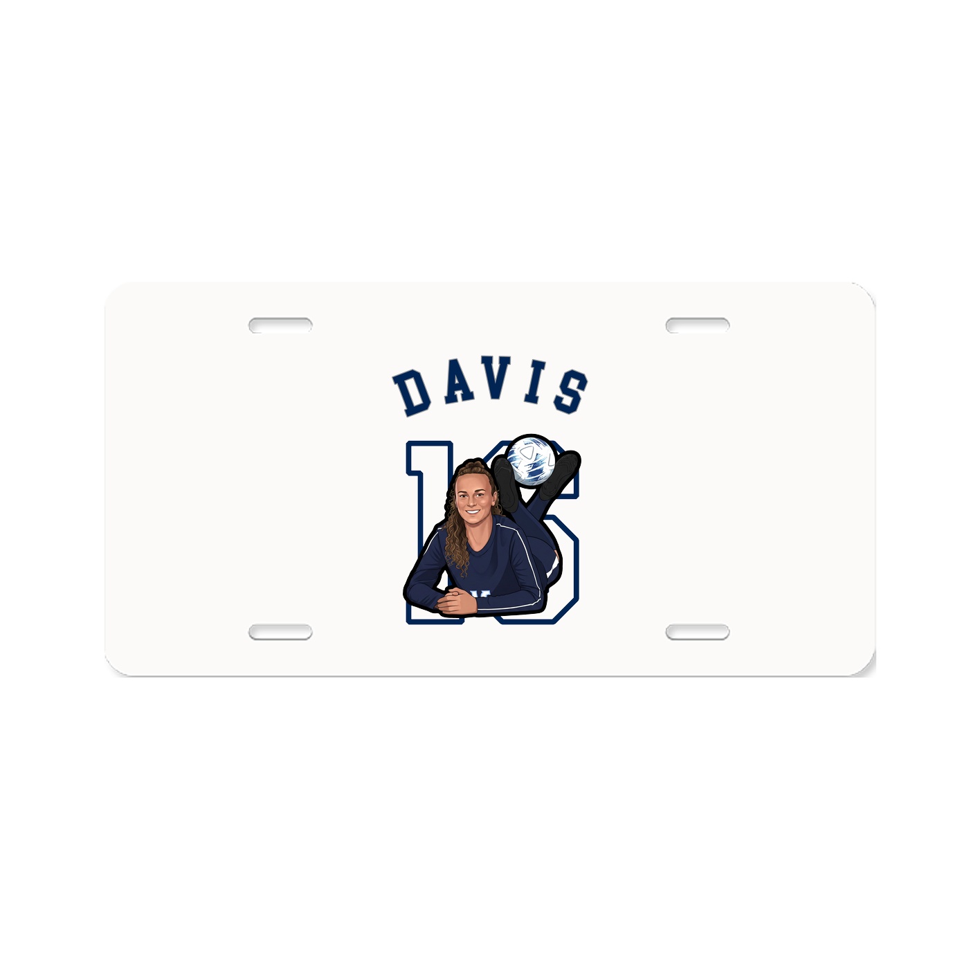 License Plate — Shirsey Arch in Classic