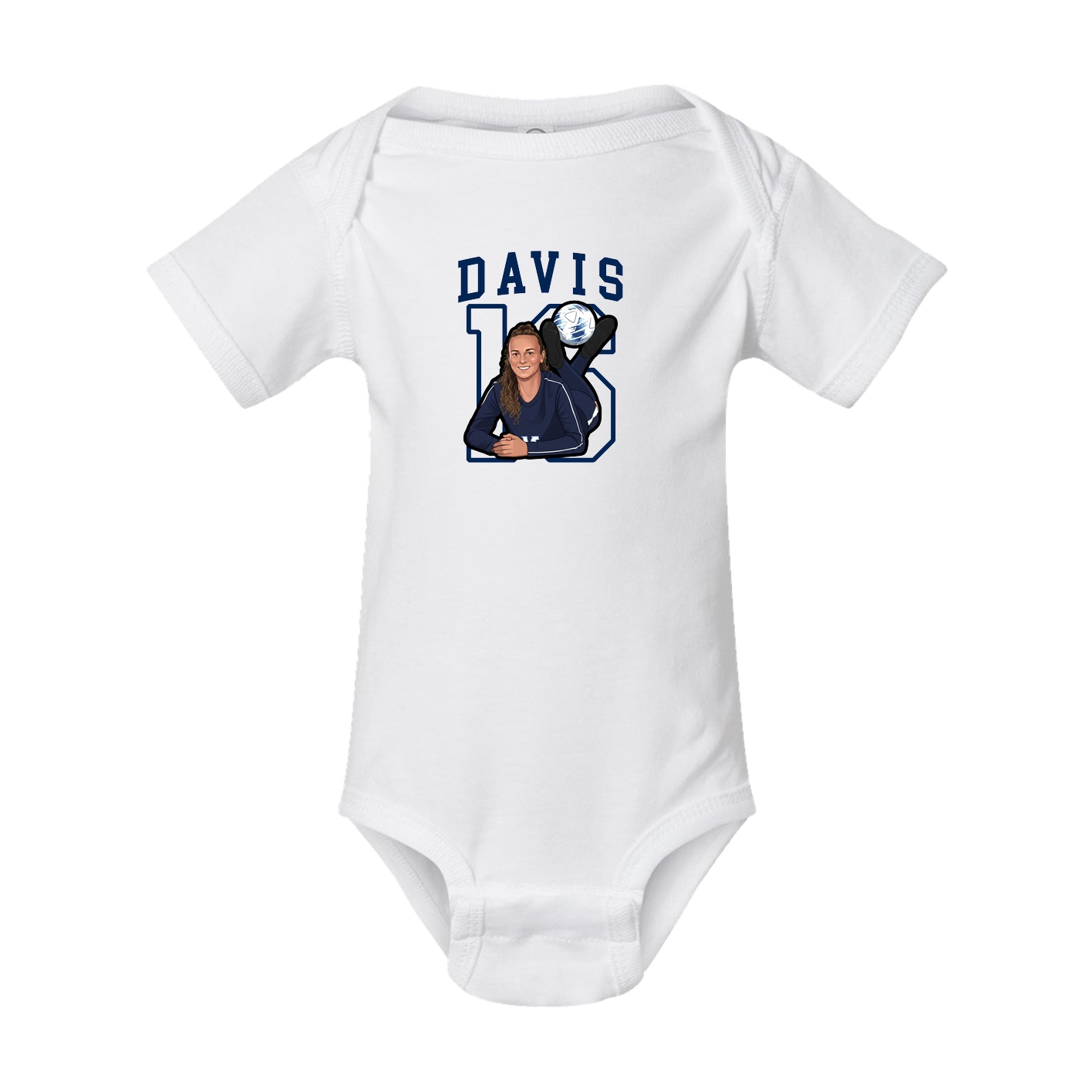 Baby Onesie — Shirsey in White