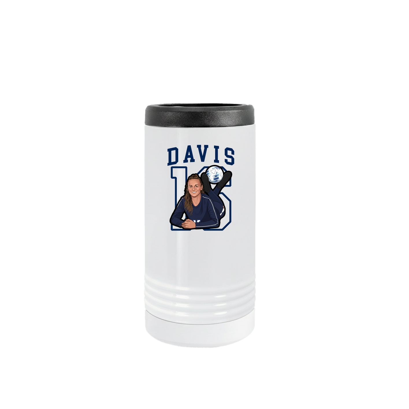 Slim Beverage Holder — Shirsey in White