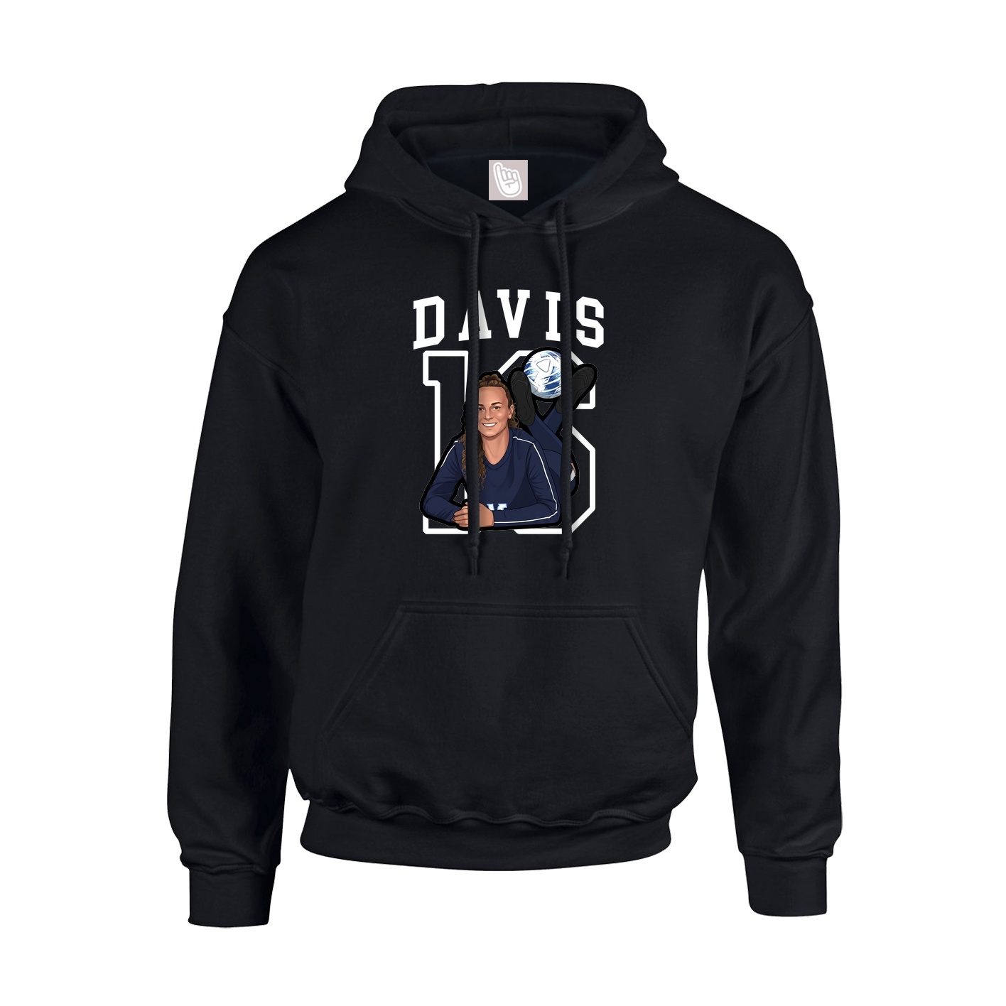 Hoodie — Shirsey in Black