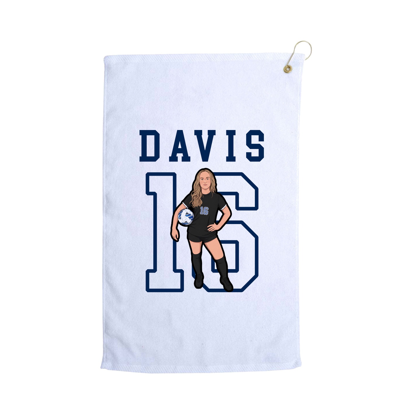 Golf Towel — Shirsey in White