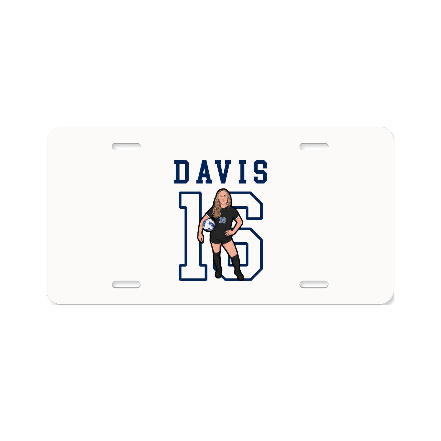 License Plate — Shirsey in Classic