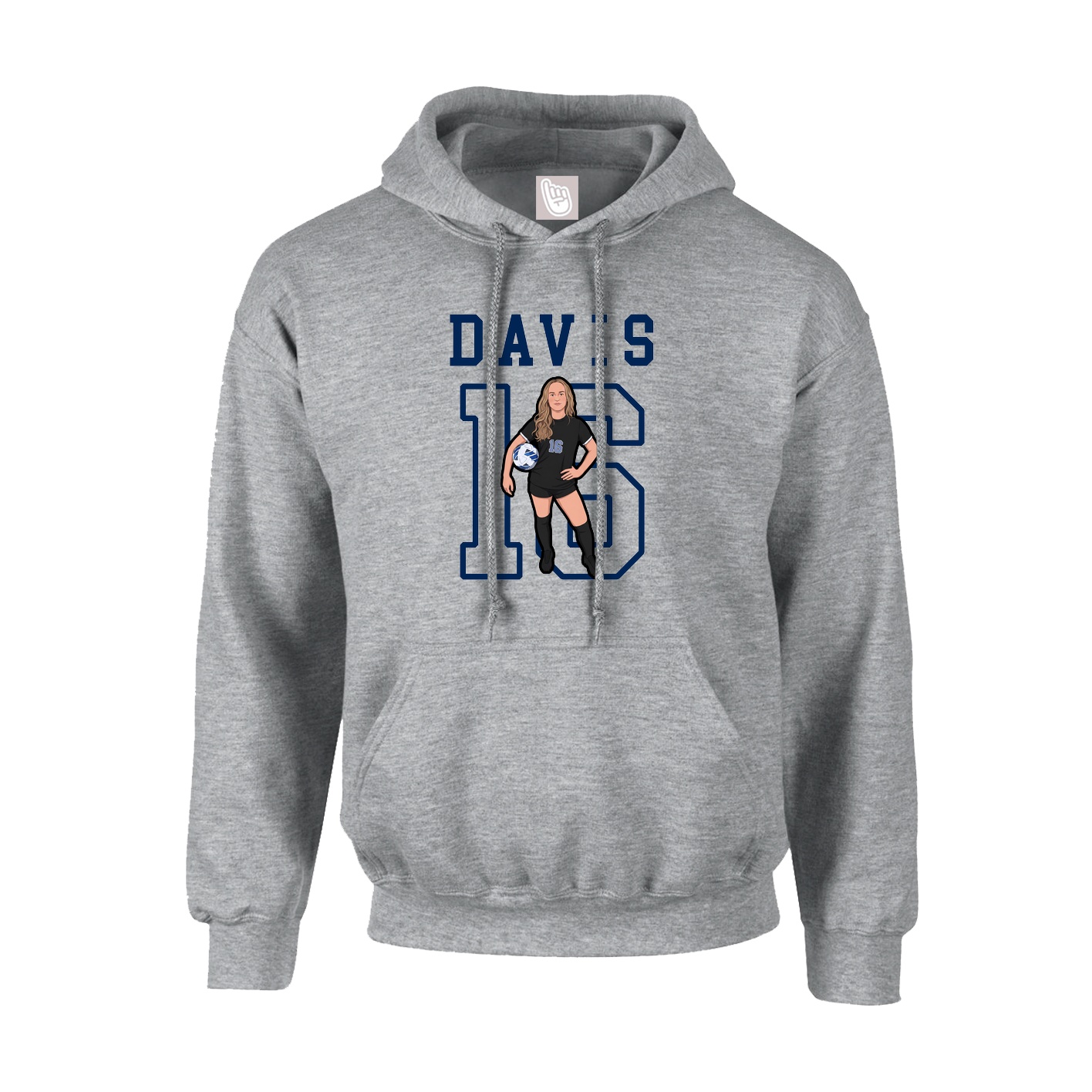 Youth Hoodie — Shirsey in Grey