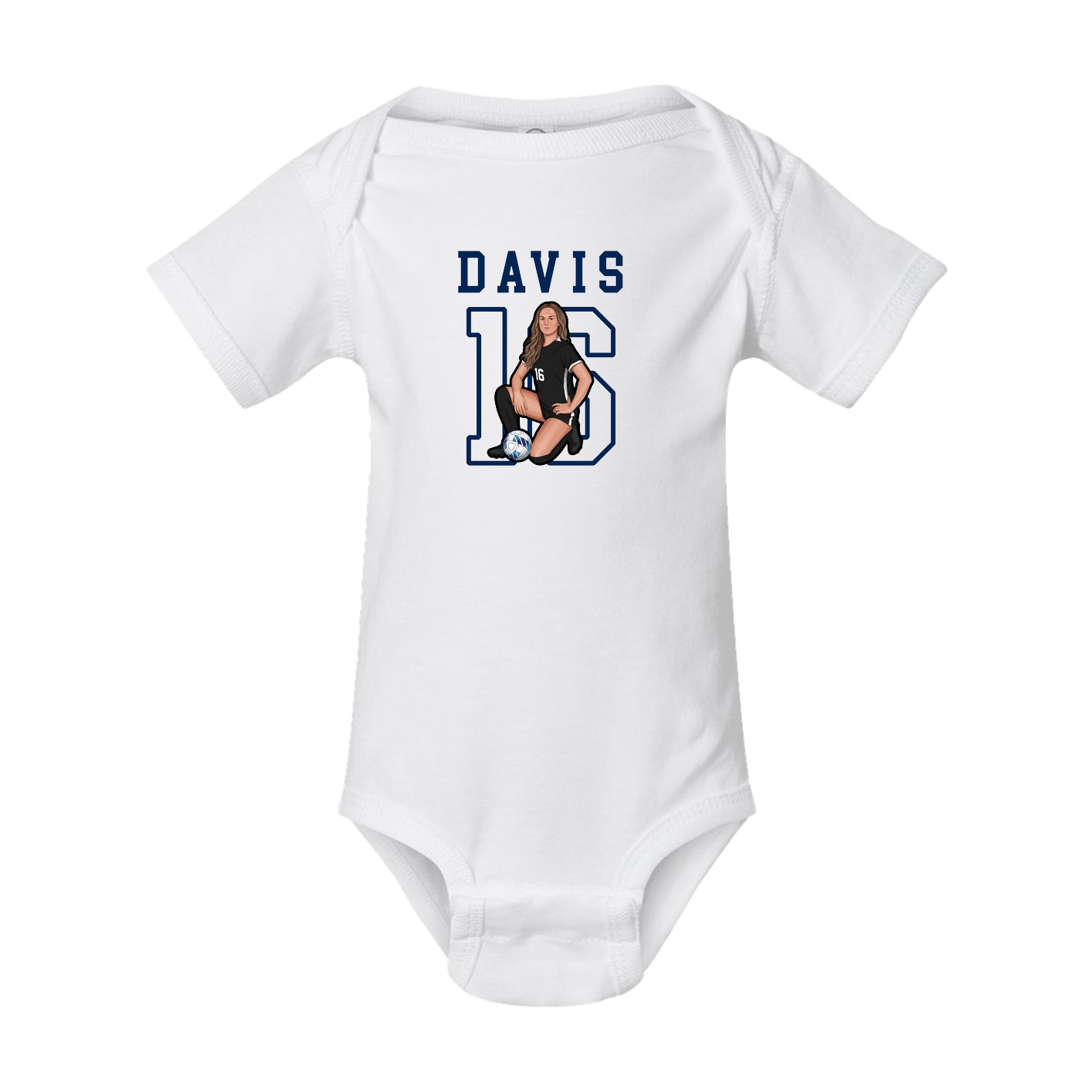 Baby Onesie — Shirsey in White
