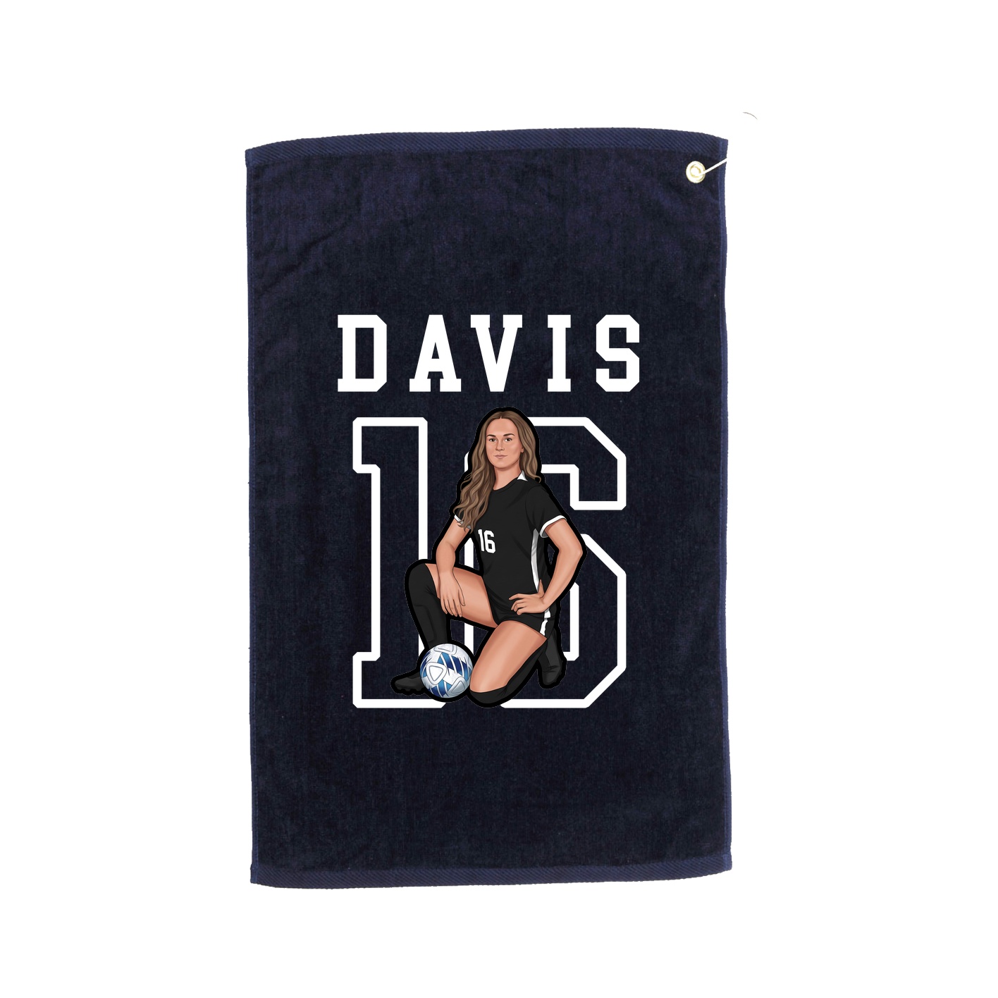 Golf Towel — Shirsey in Navy