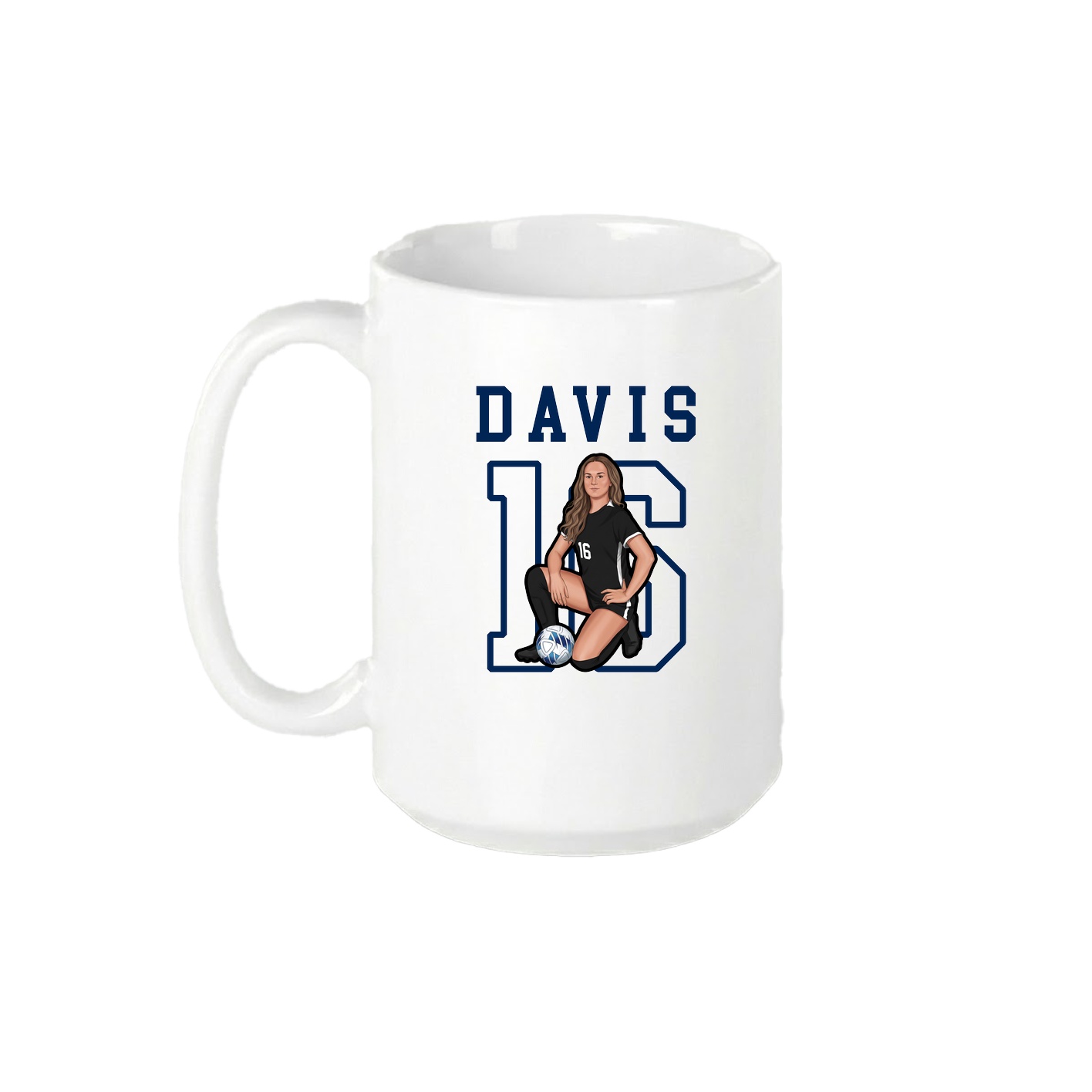 15oz Coffee Mug — Shirsey in White