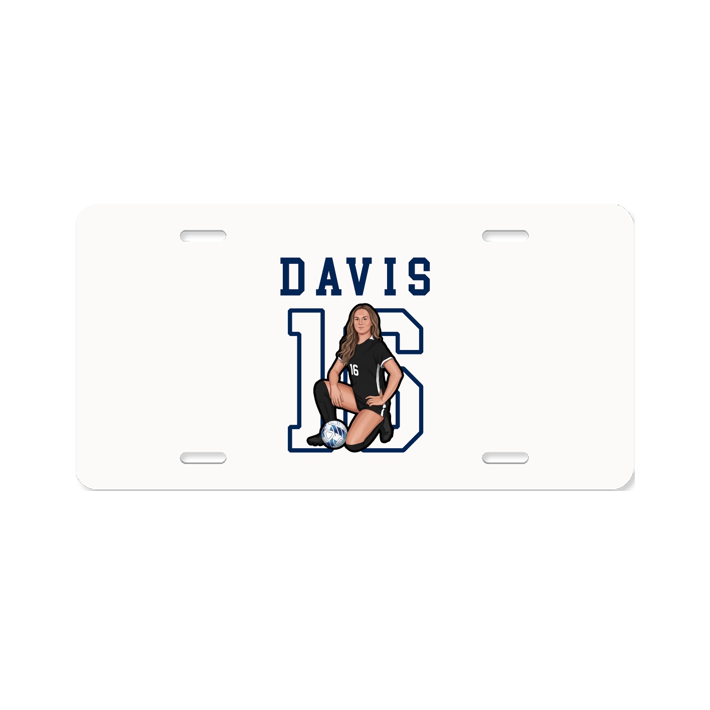 License Plate — Shirsey in Classic