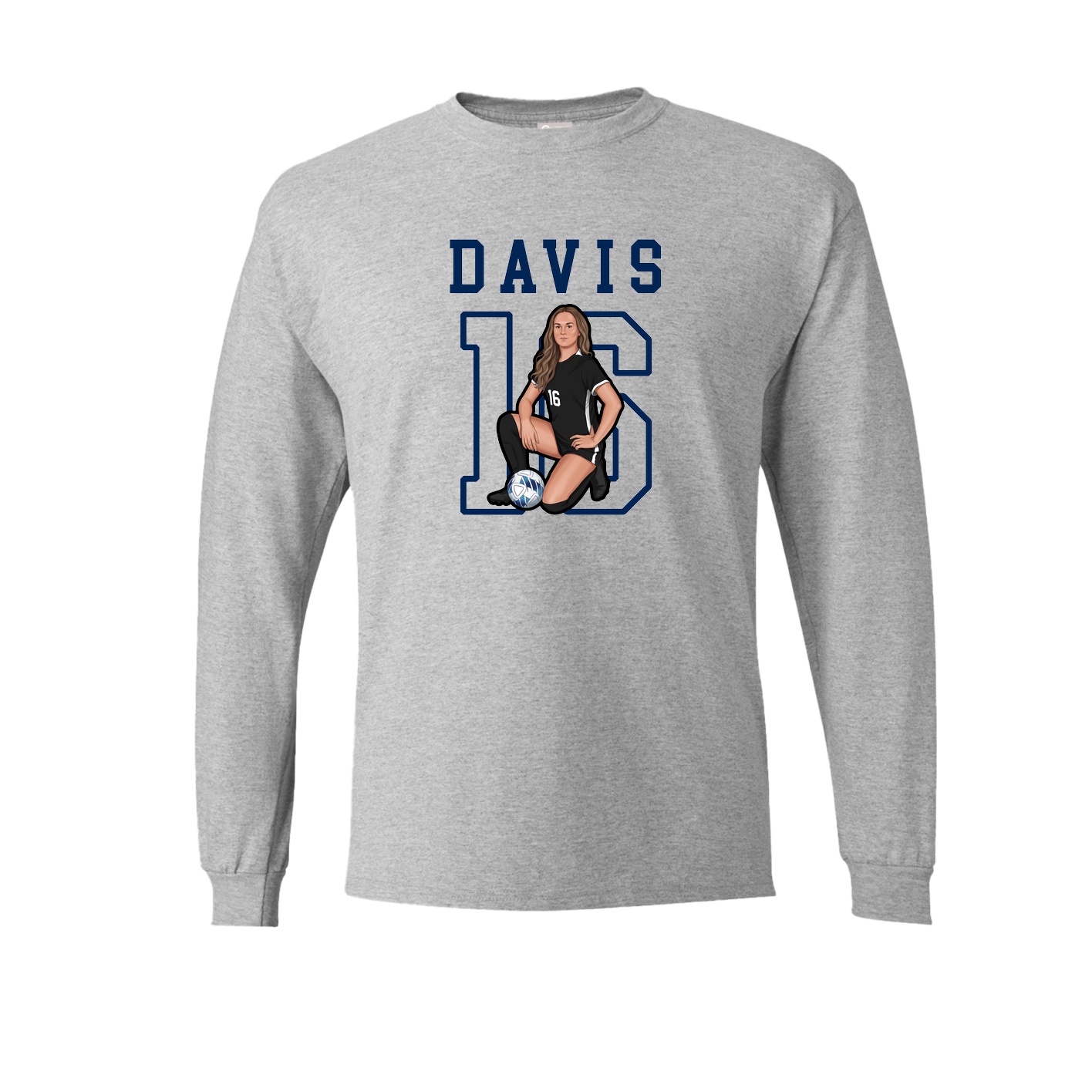 Long Sleeve Tee — Shirsey in Grey