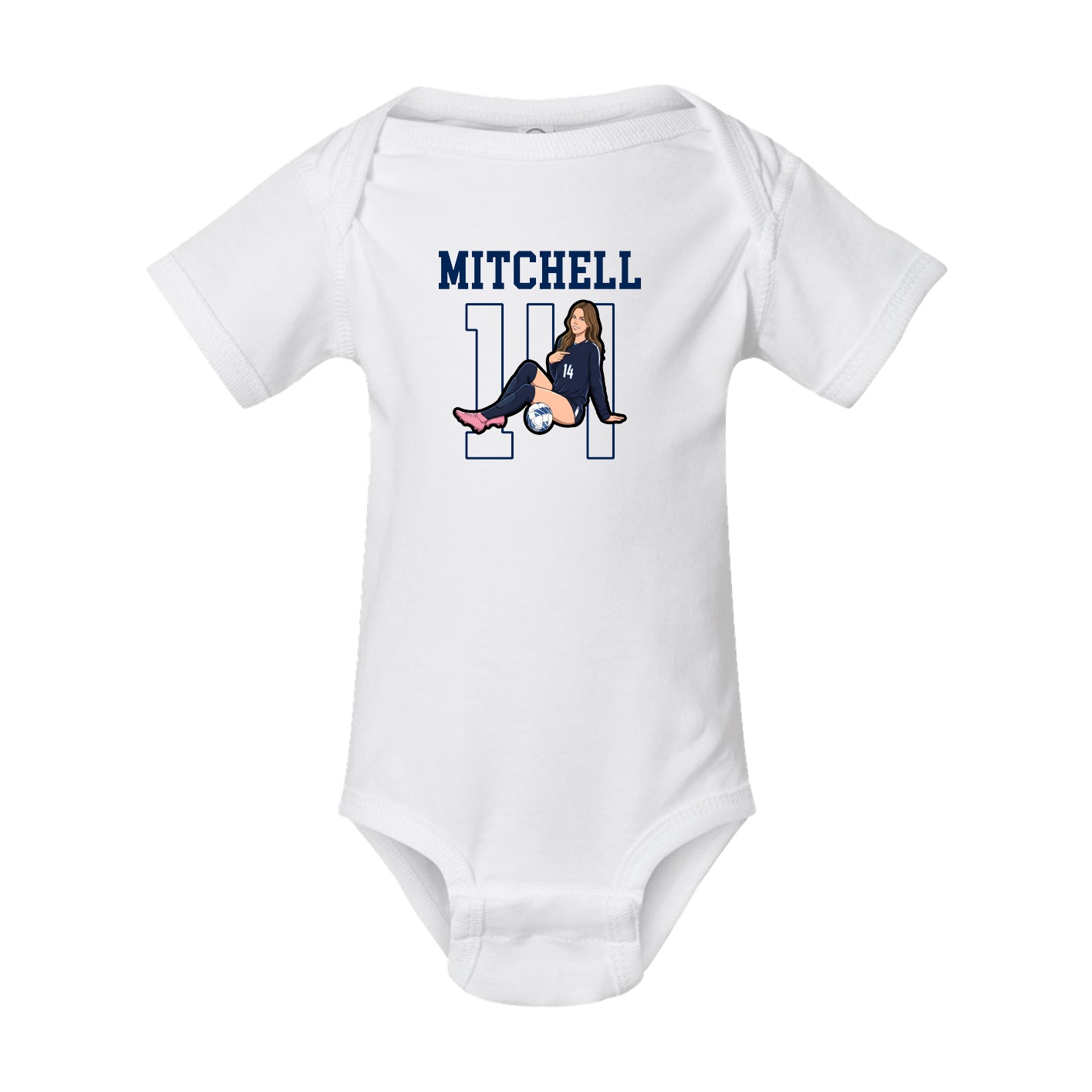 Baby Onesie — Shirsey in White
