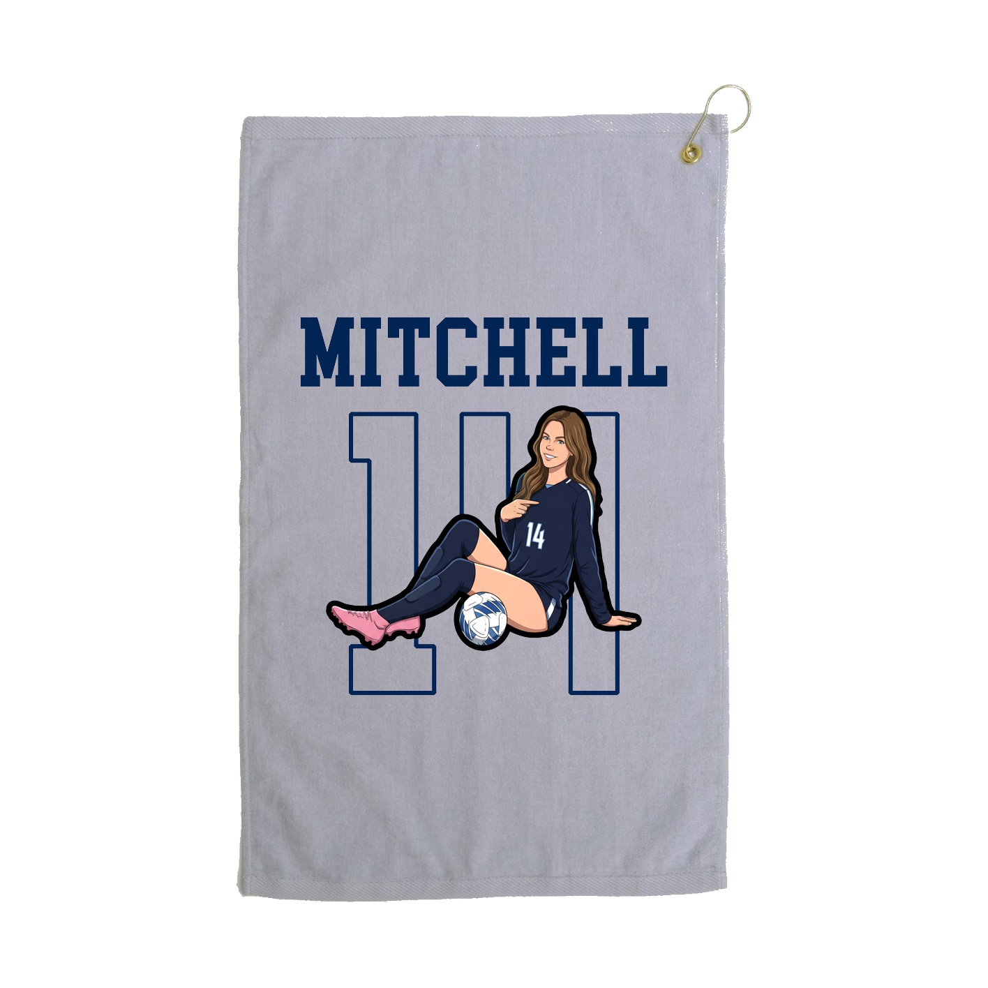 Golf Towel — Shirsey in Grey