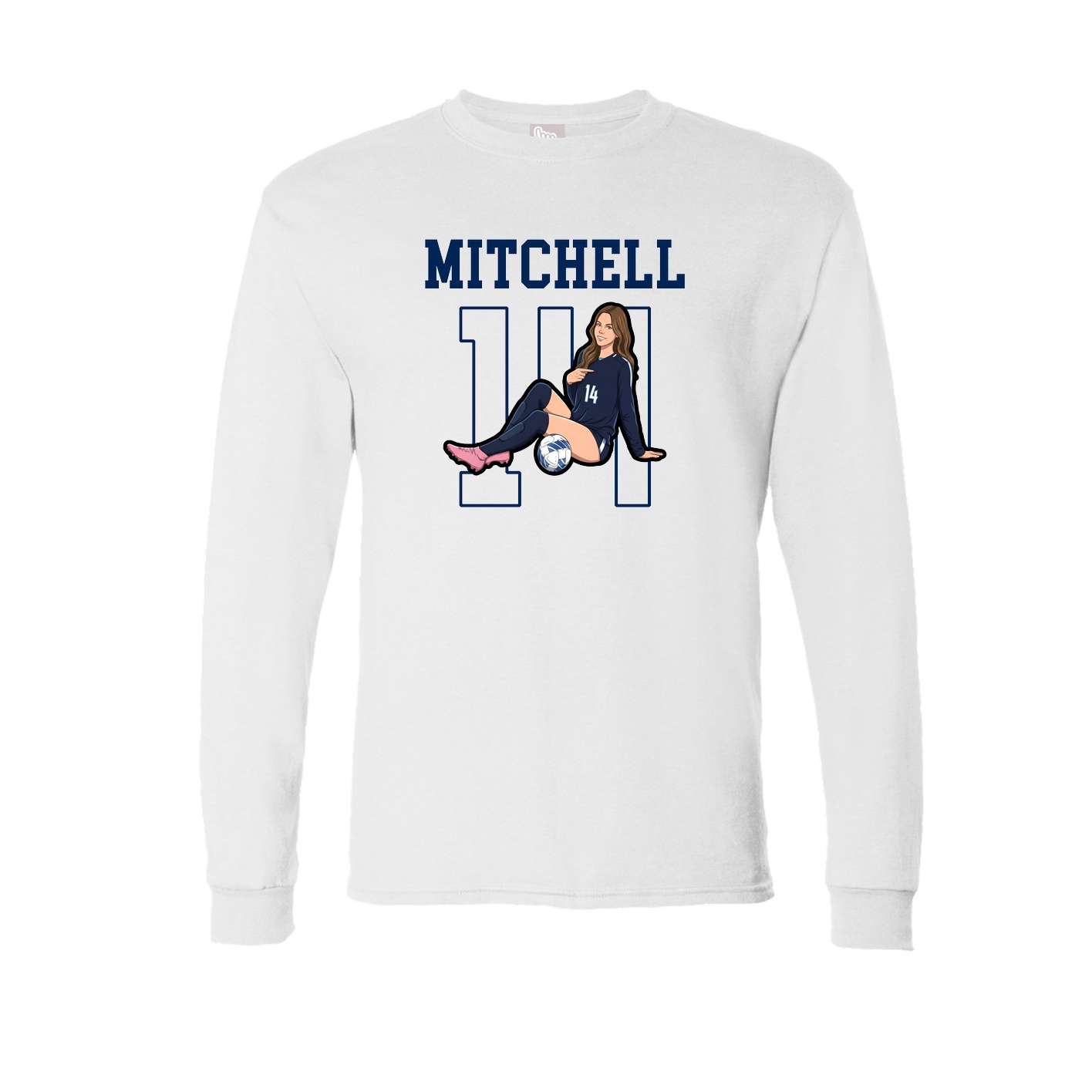 Long Sleeve Tee — Shirsey in White